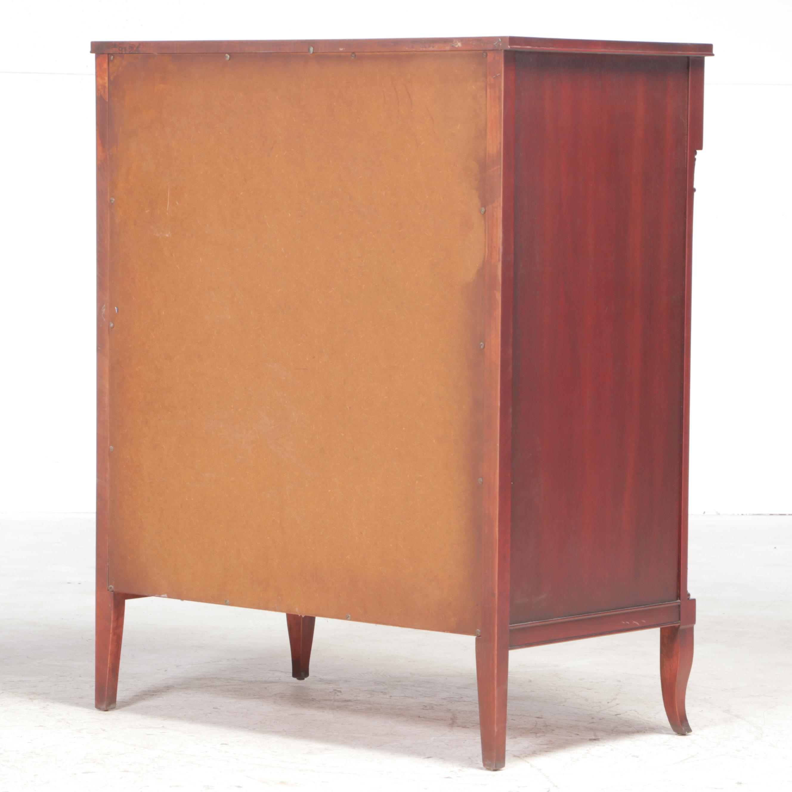 Northern Furniture Co. Neoclassical Style Mahogany Four-Drawer Chest