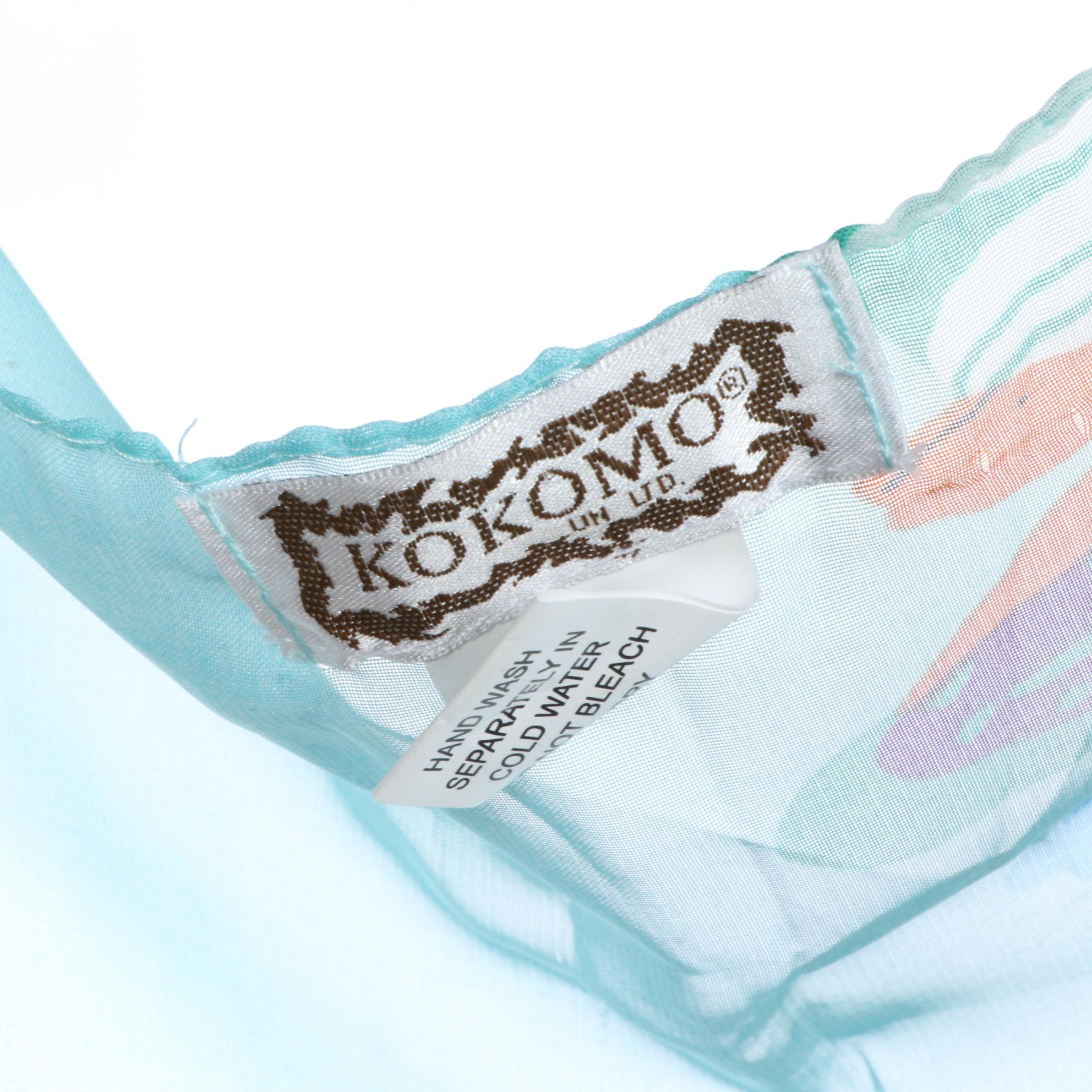 Kokomo Thai Silk Scarf Shrug, Jean-Pierre Klifa Resort Separates and More