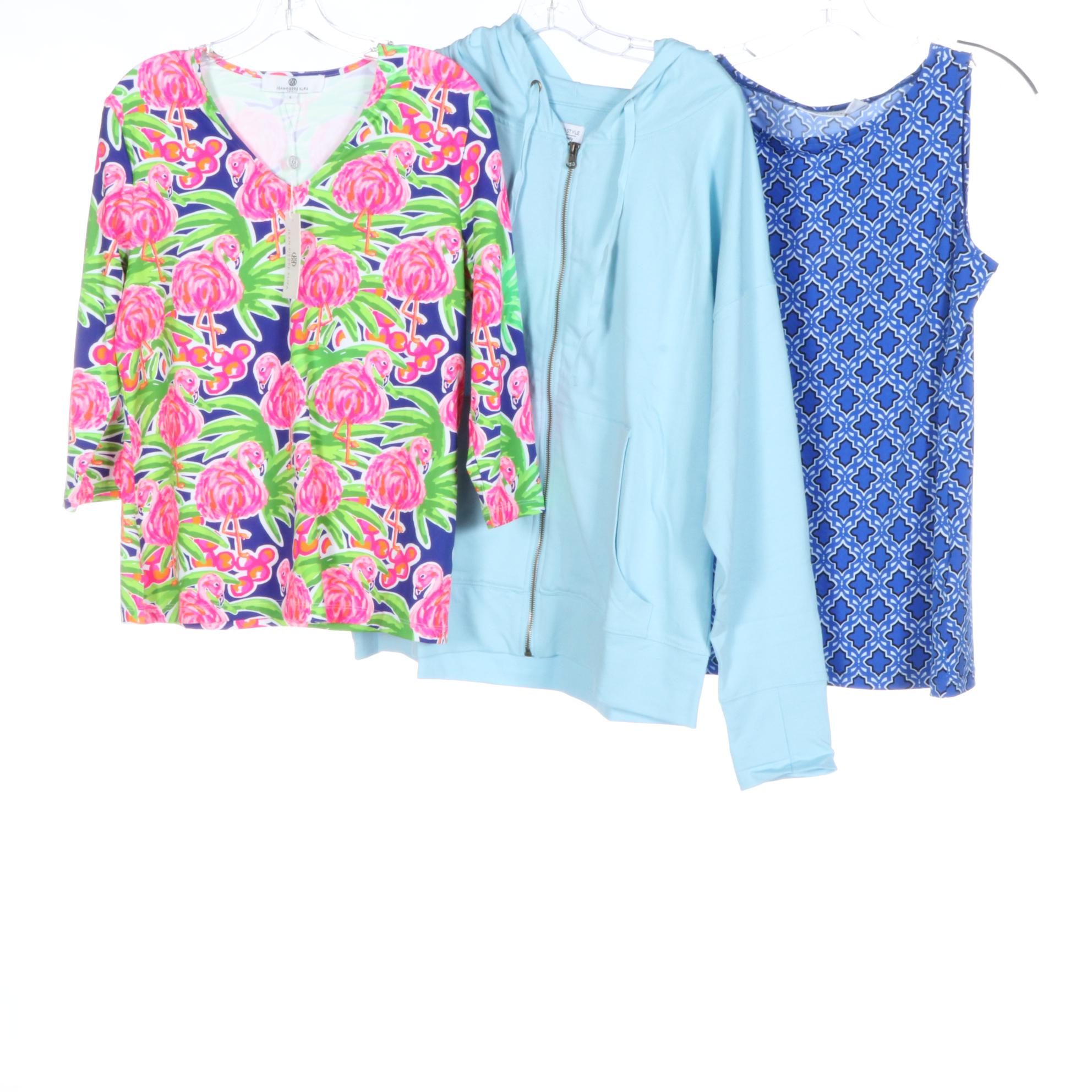 Kokomo Thai Silk Scarf Shrug, Jean-Pierre Klifa Resort Separates and More