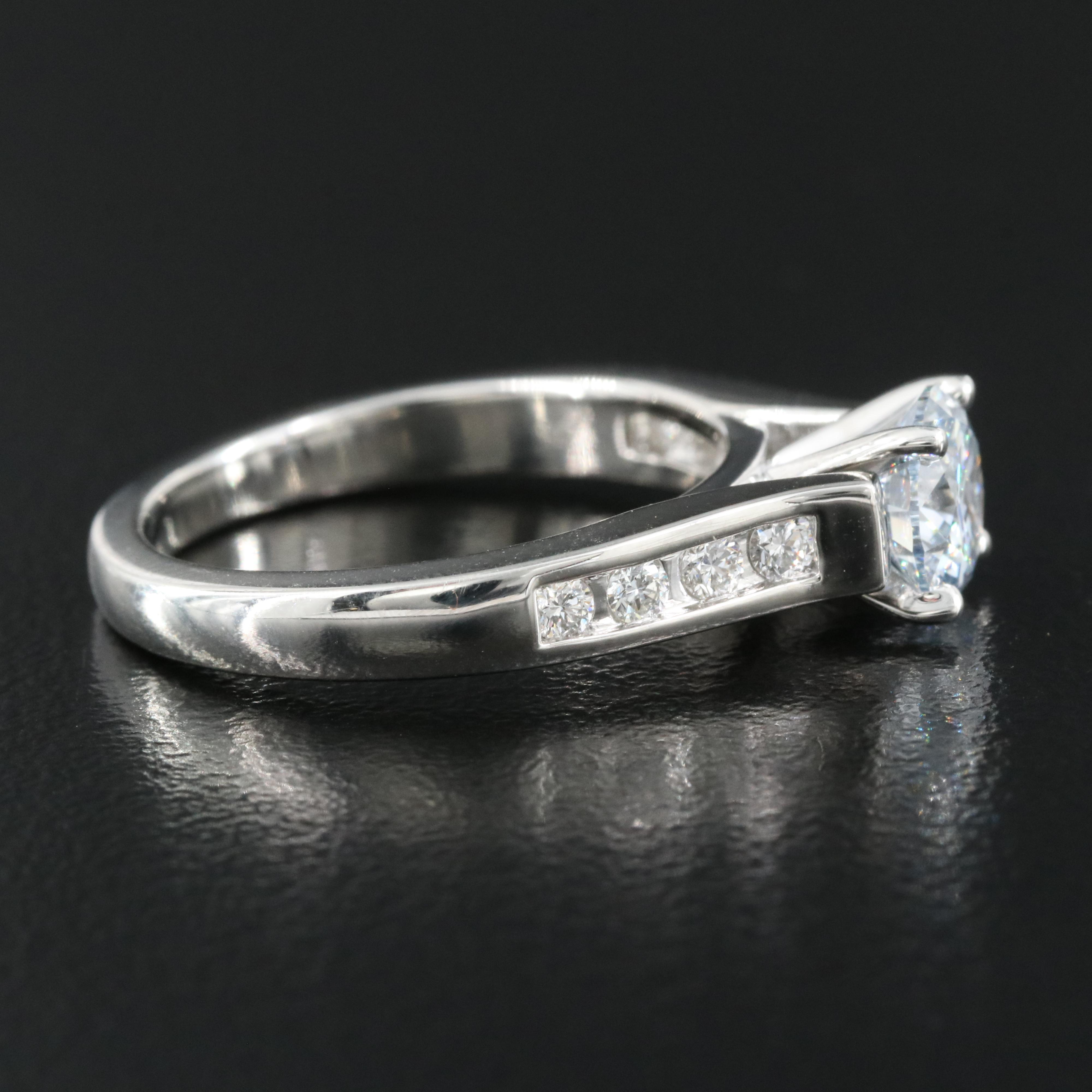Platinum 1.27 CTW Lab Grown Diamond Ring