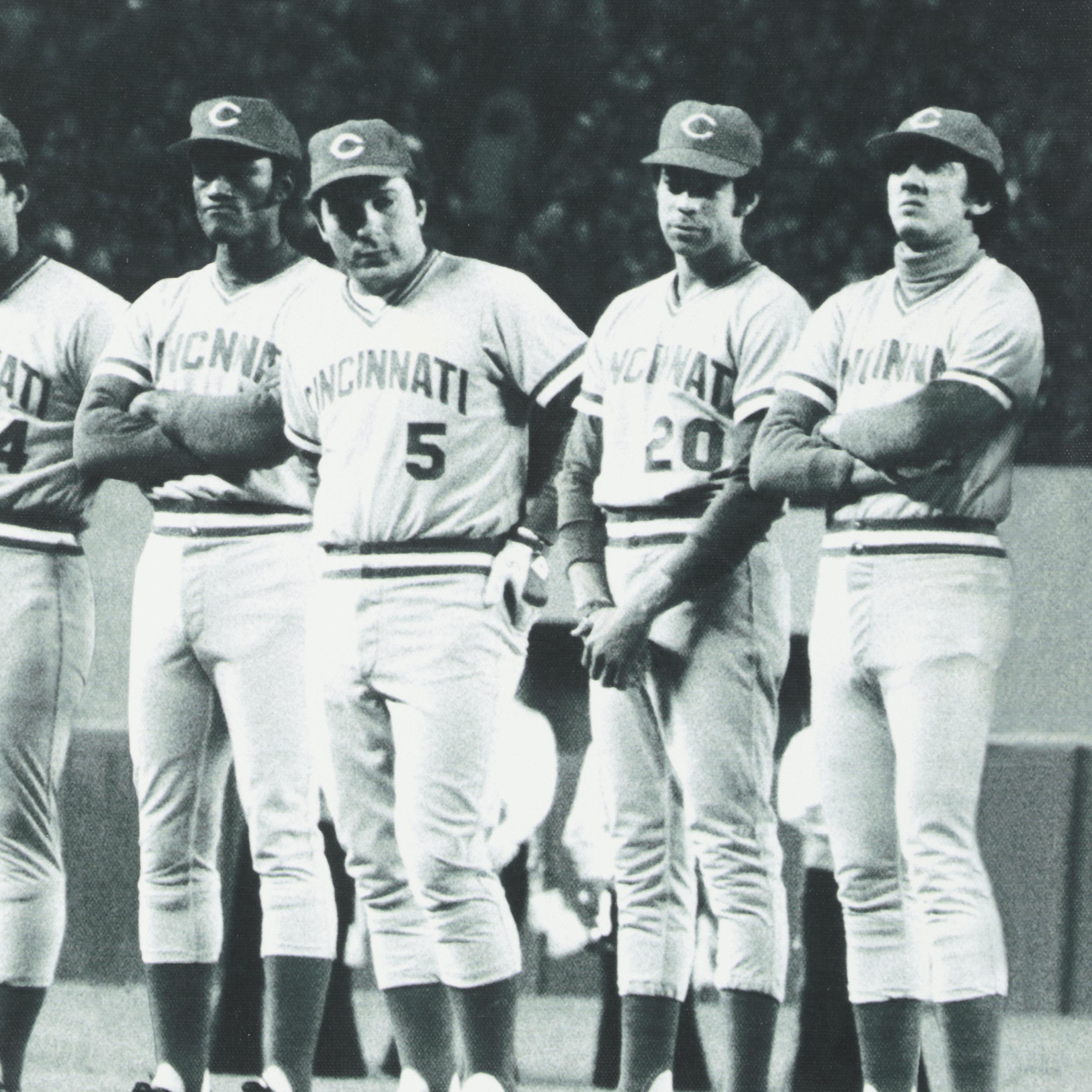 Cincinnati Reds "Big Red Machine" Printed Wall Hanging Canvas