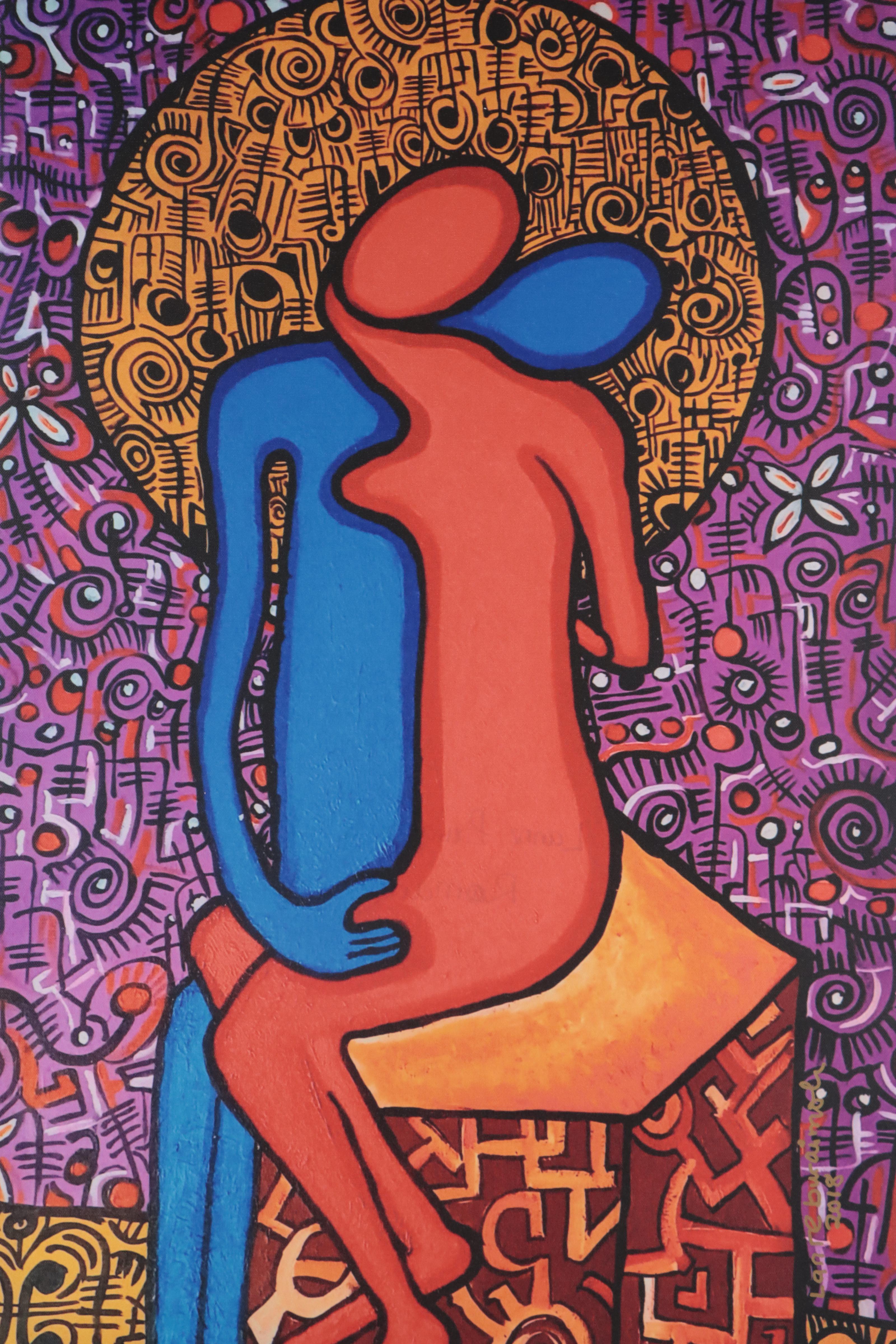 Lanre Buraimoh Giclée "Romance," 2023