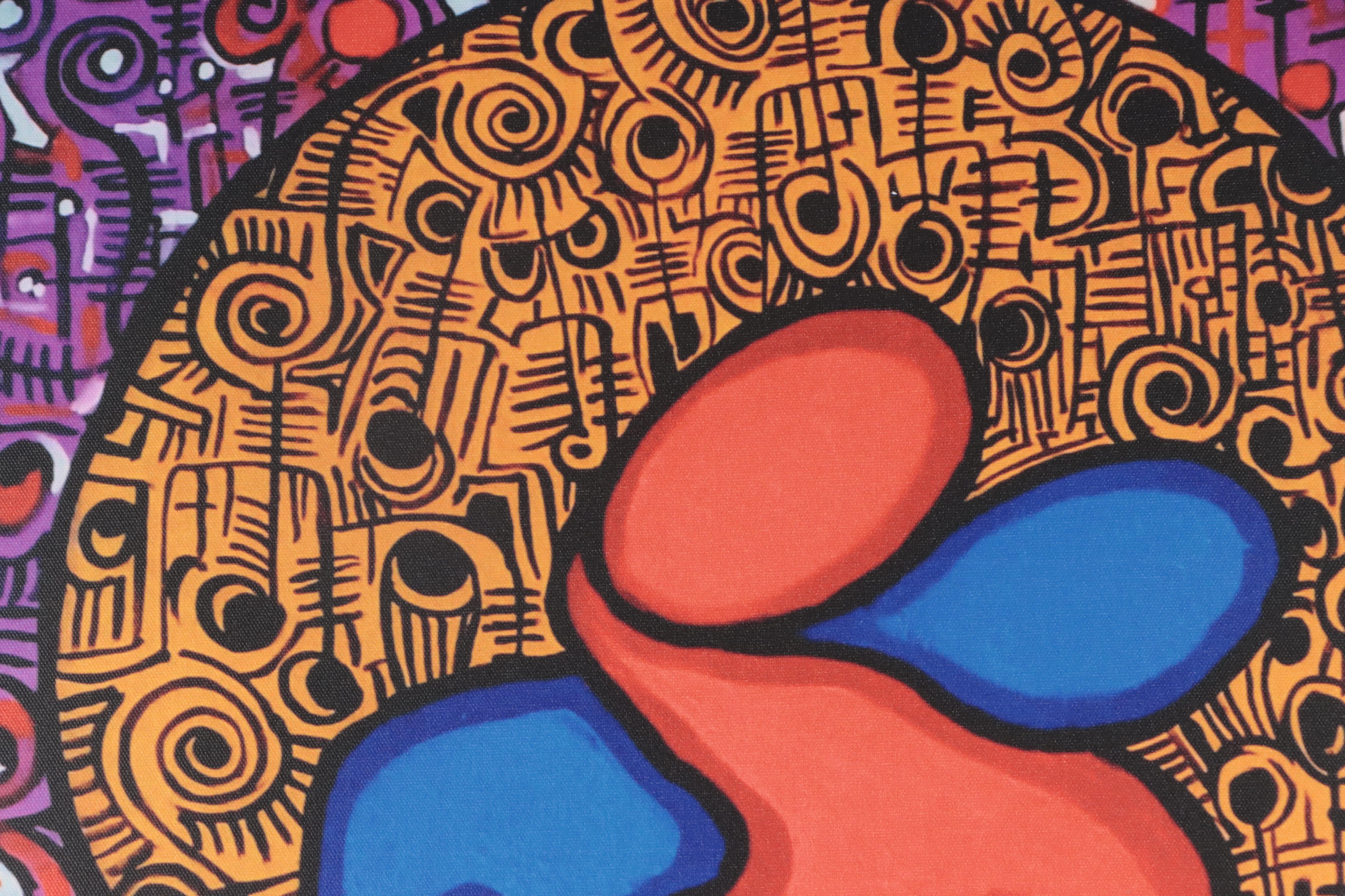 Lanre Buraimoh Giclée "Romance," 2023