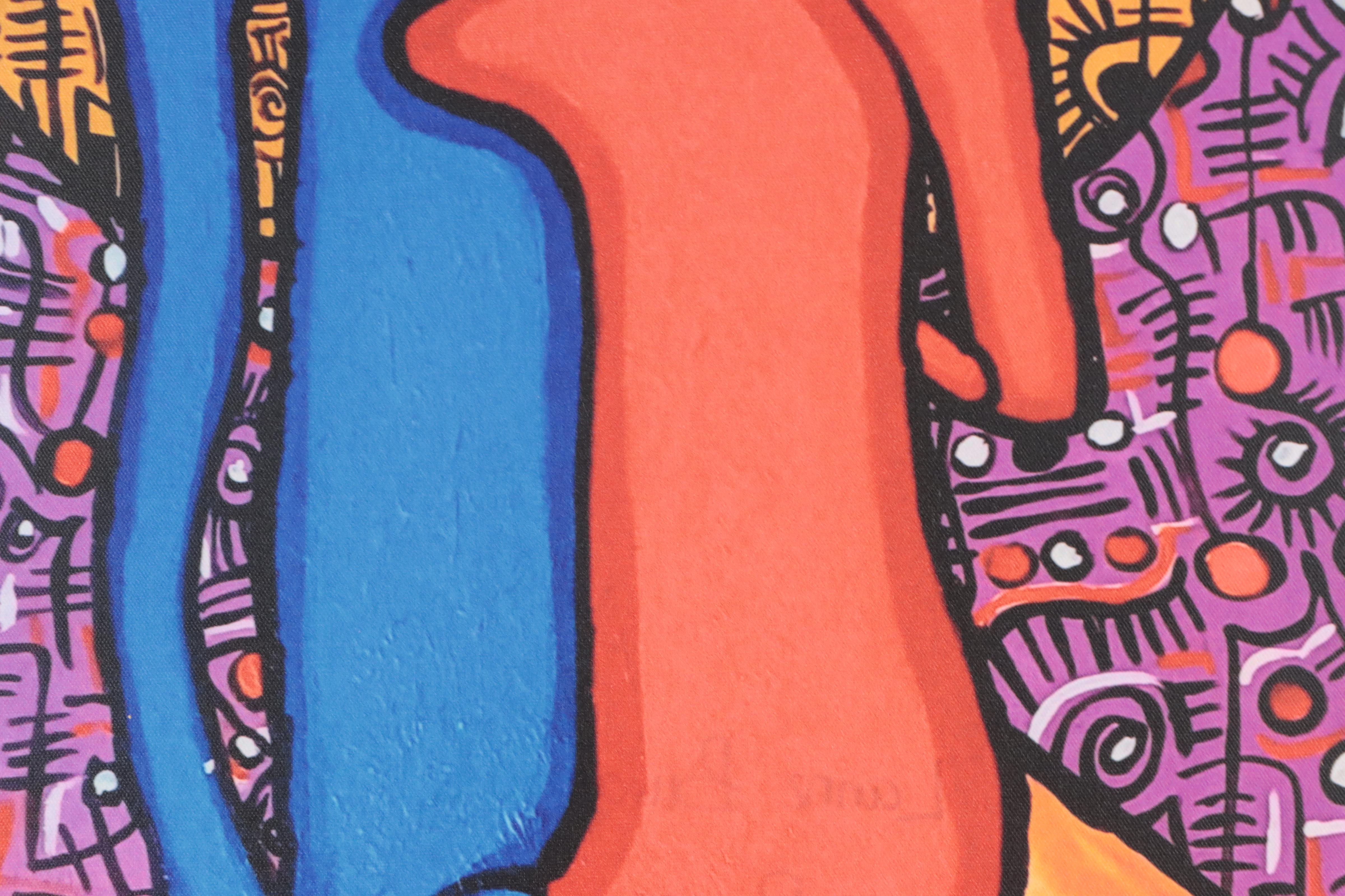 Lanre Buraimoh Giclée "Romance," 2023