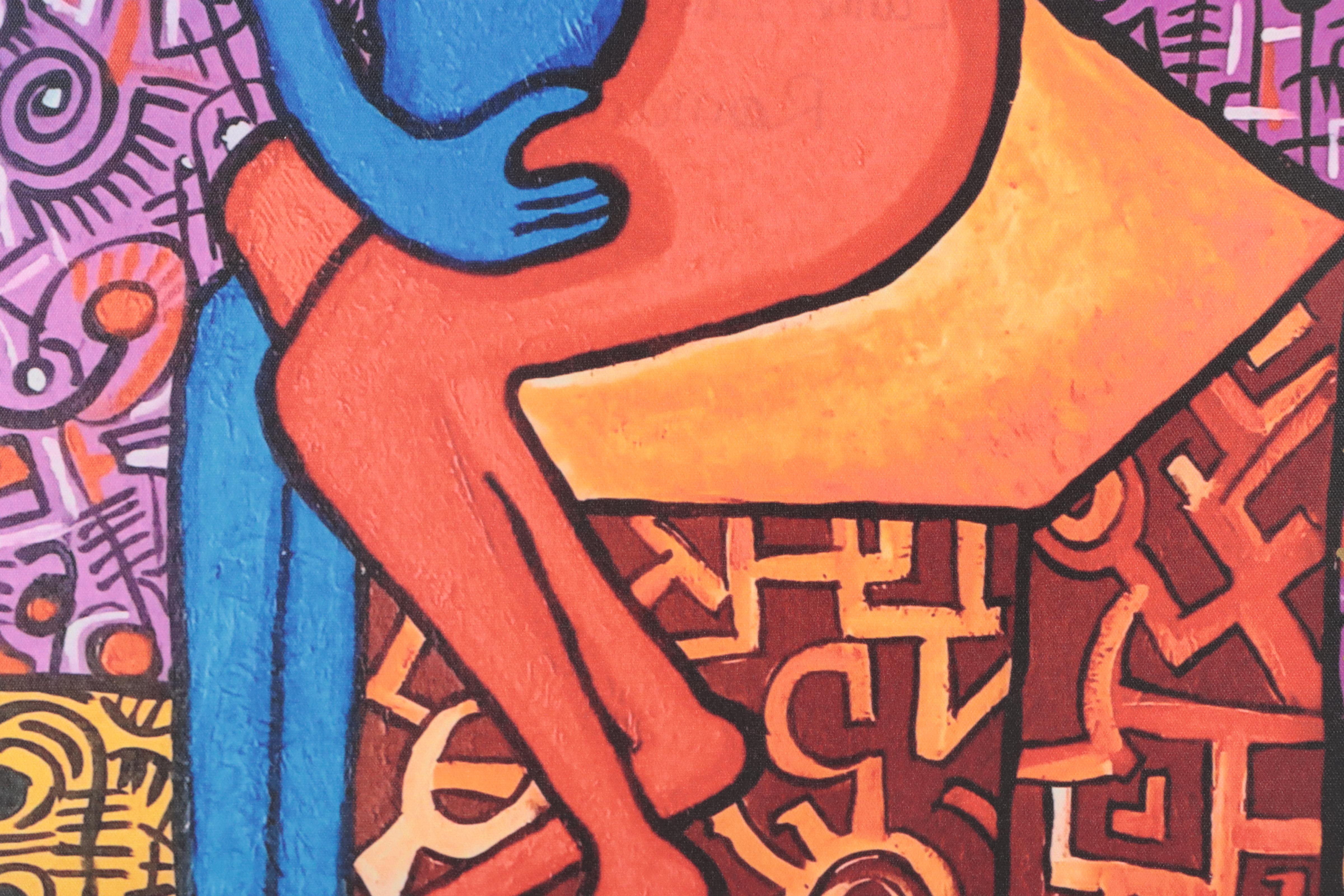 Lanre Buraimoh Giclée "Romance," 2023