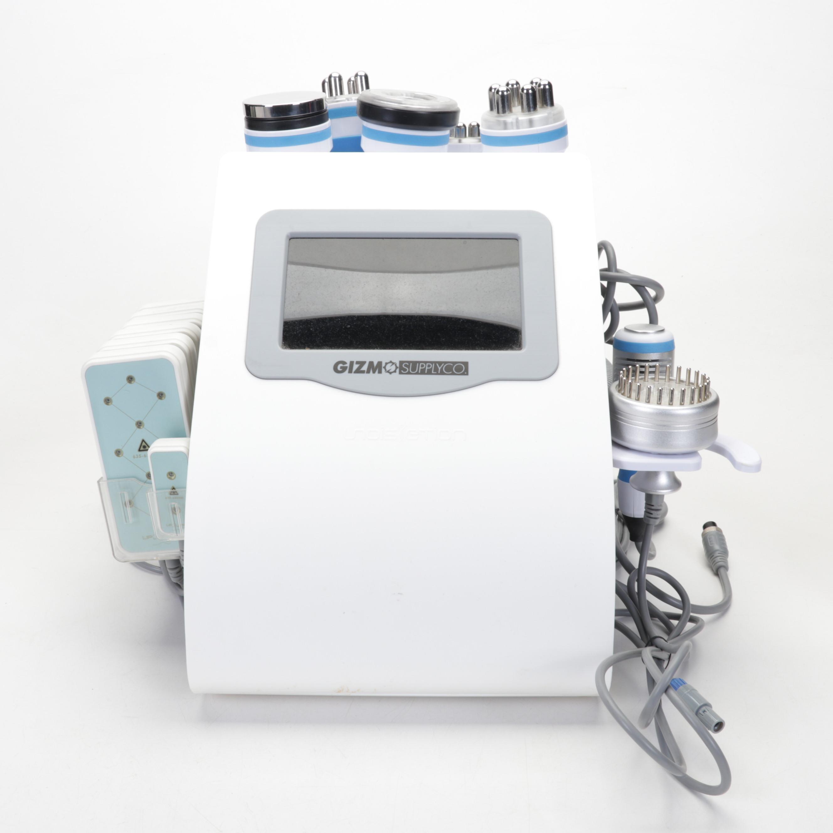 Gizmo Supply Co. 9 in 1 Cavitation Fat Loss Therapy Machine with Bellami Curlers
