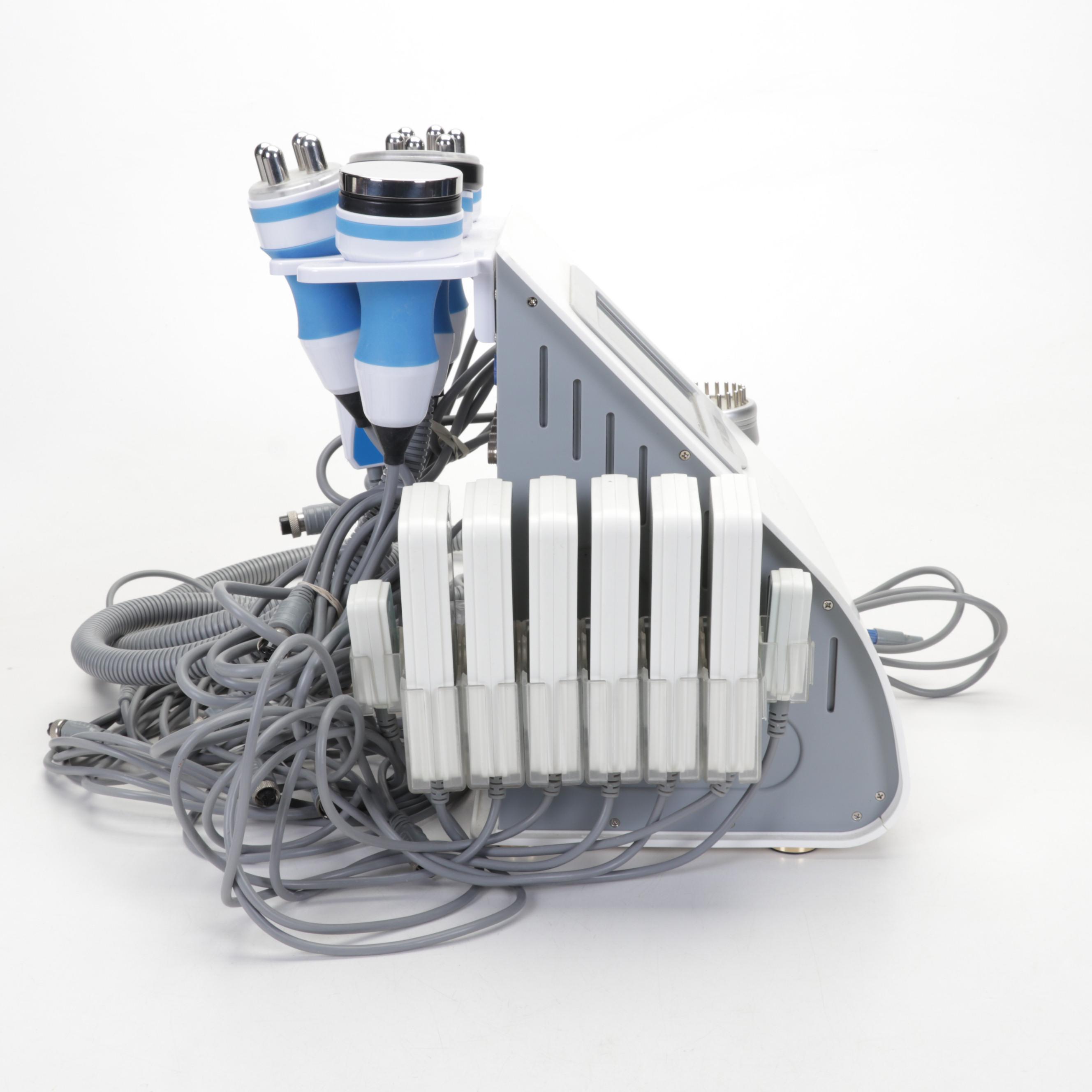 Gizmo Supply Co. 9 in 1 Cavitation Fat Loss Therapy Machine with Bellami Curlers