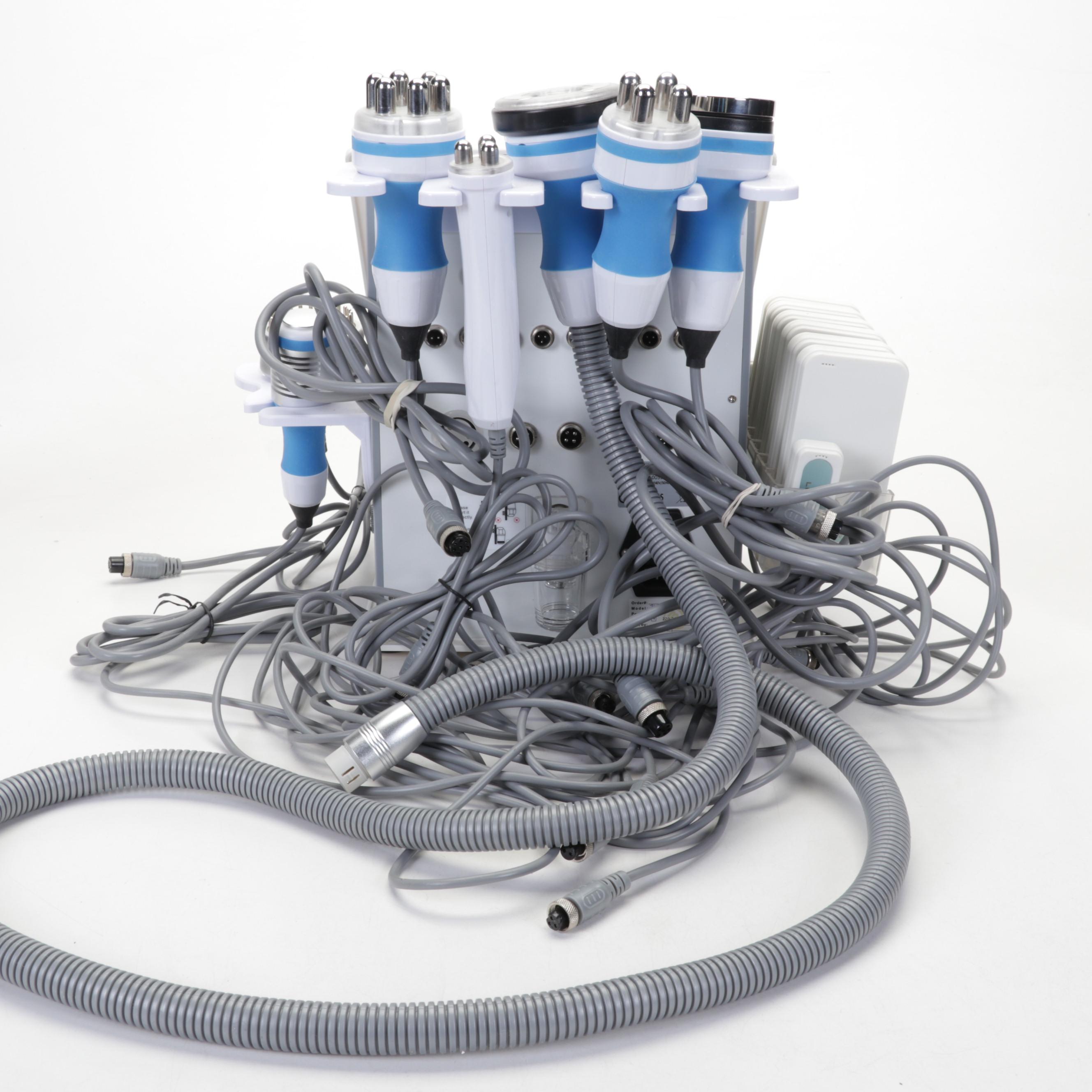 Gizmo Supply Co. 9 in 1 Cavitation Fat Loss Therapy Machine with Bellami Curlers