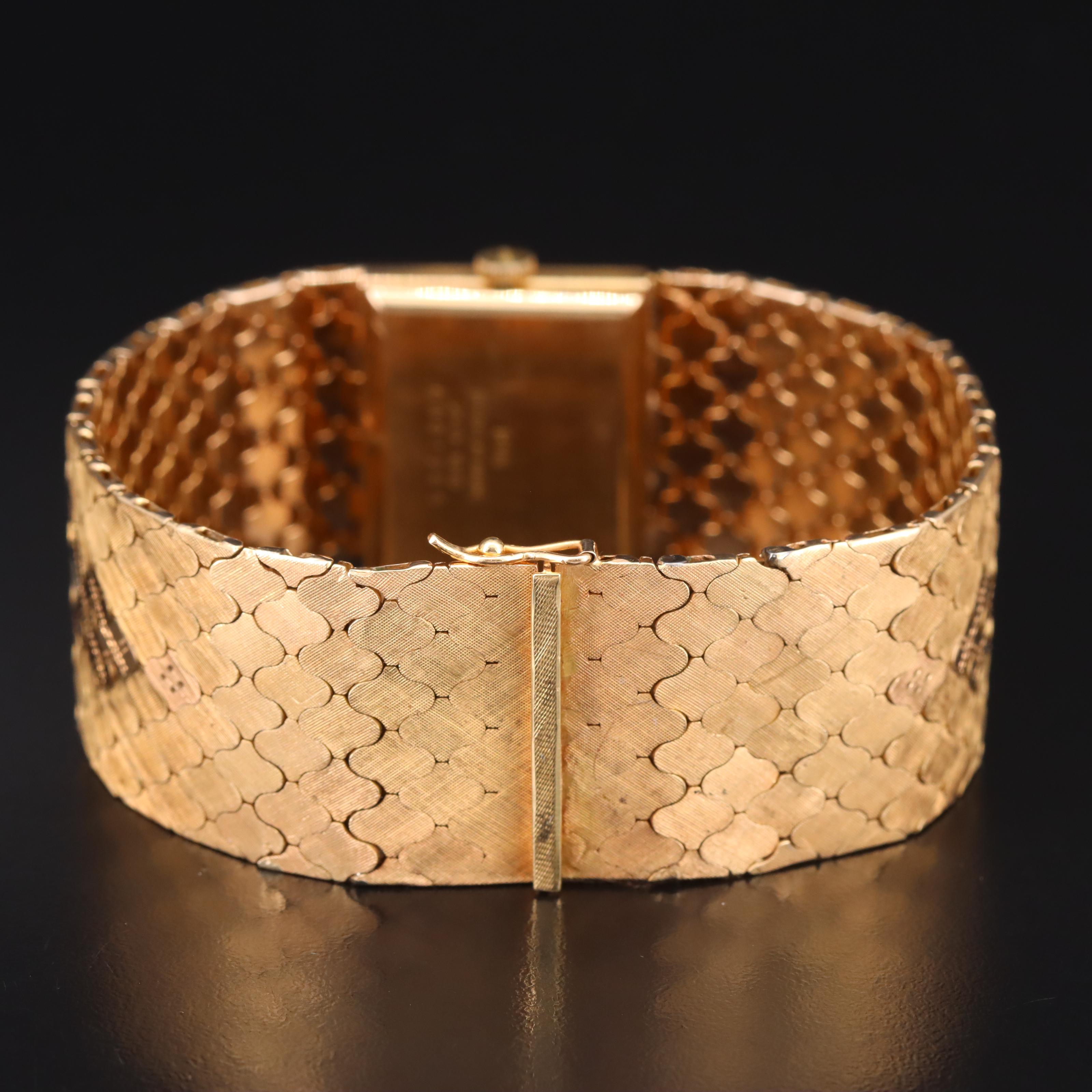 18K Seiko Stem Wind Watch