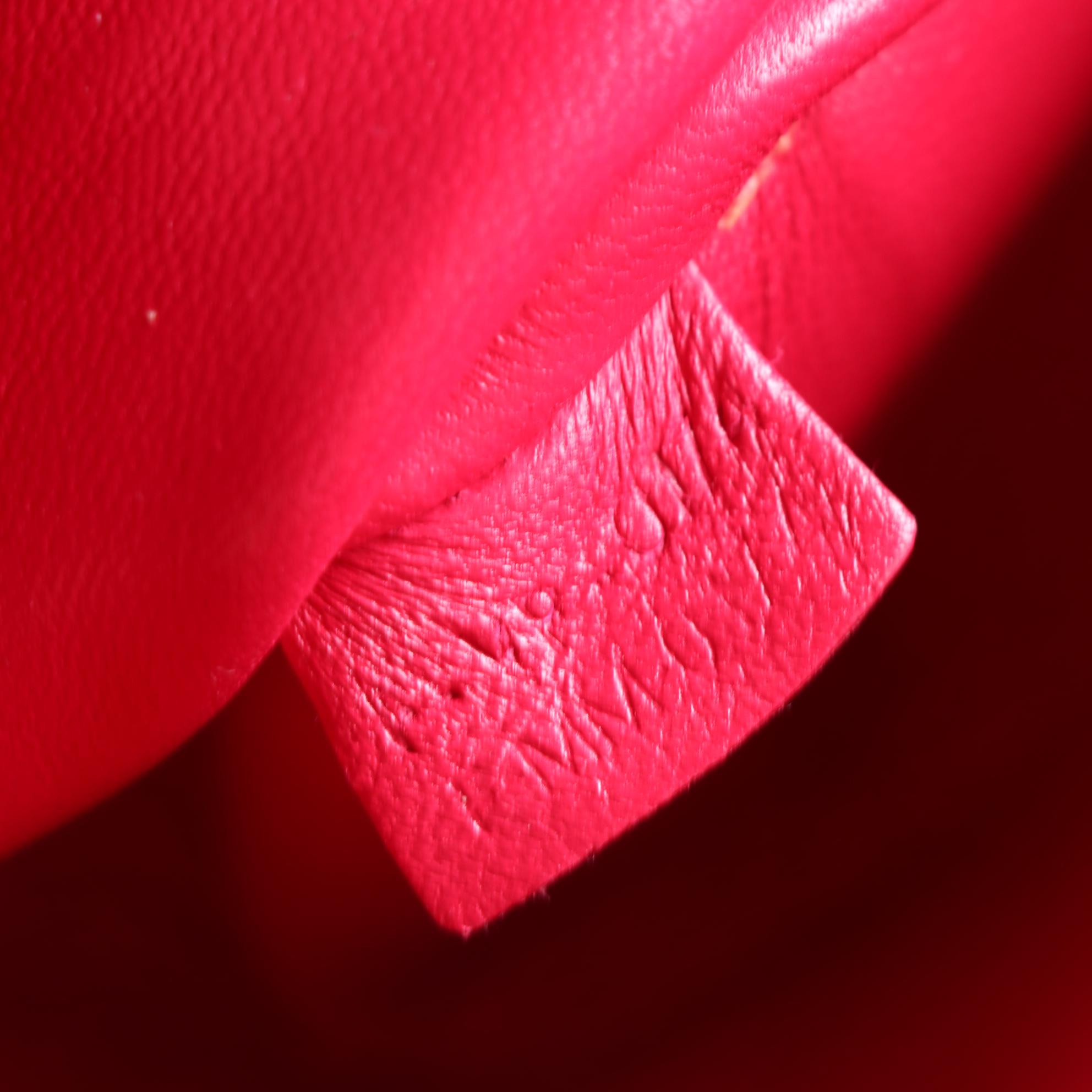 Céline Medium Trapeze Bag in Python Skin with Detachable Shoulder Strap