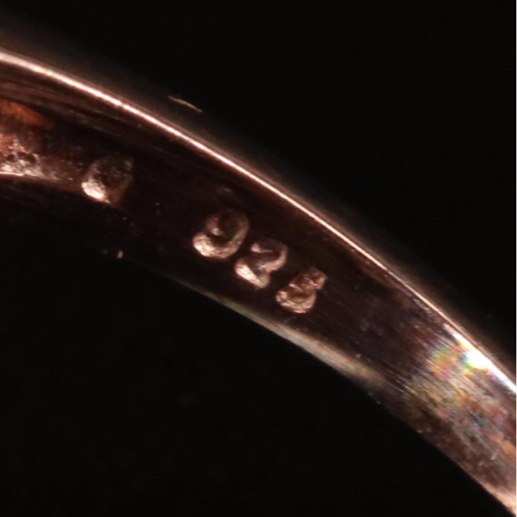 Sterling Blue Topaz and Sapphire Halo Ring