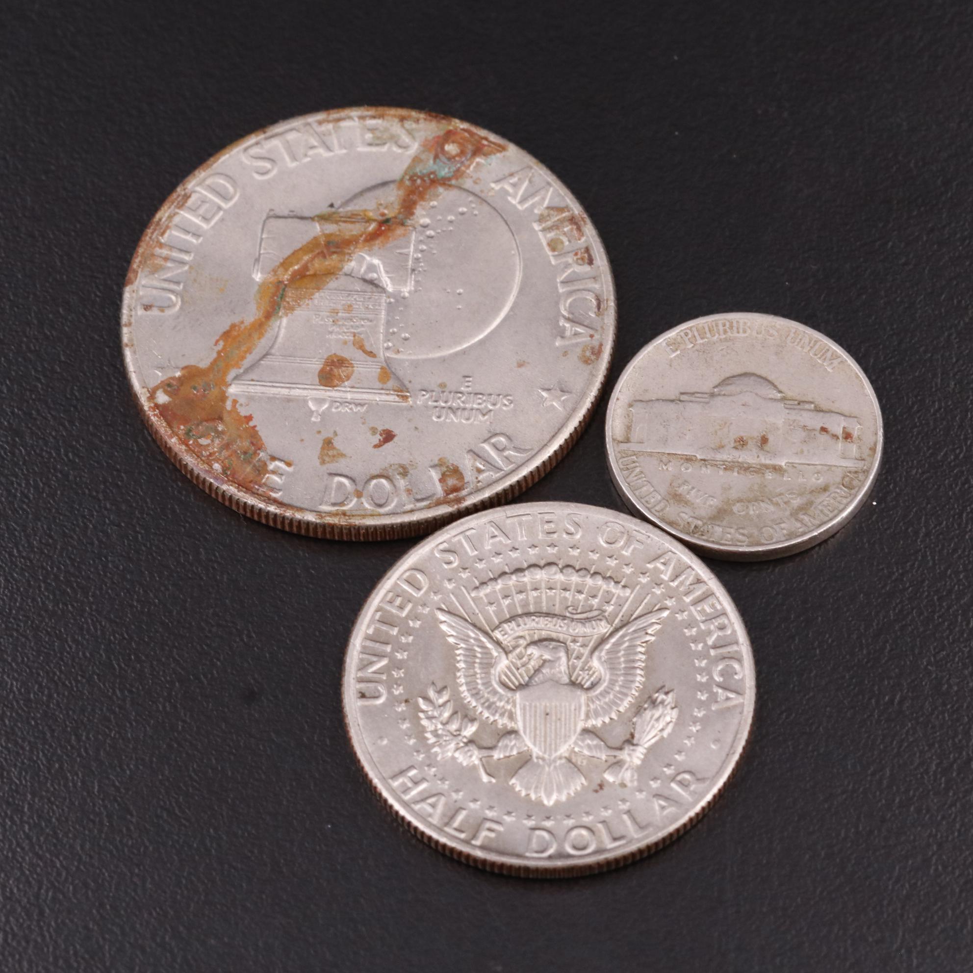 Assortment of U.S. Coins and Currency