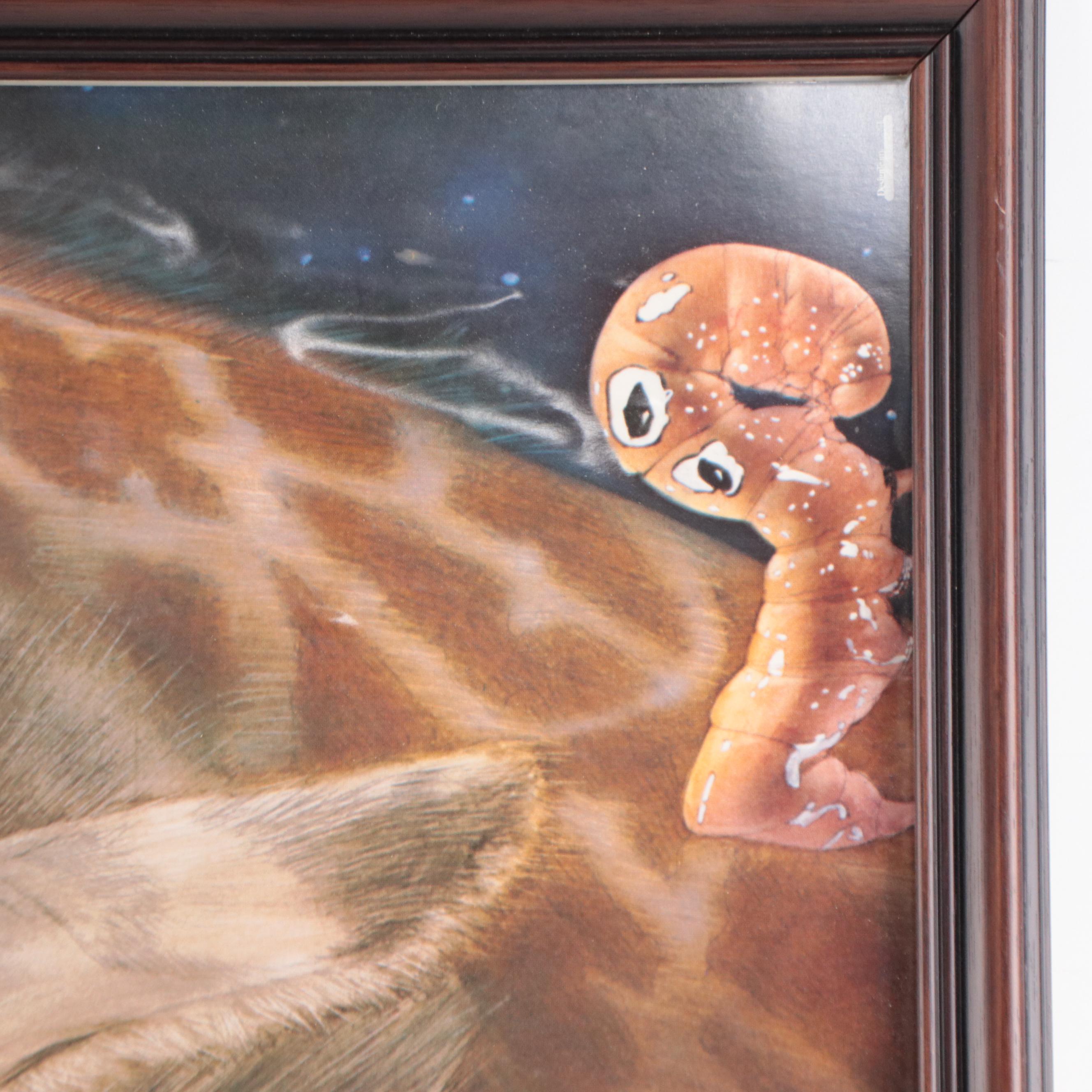 Cincinnati Zoo Offset Lithograph Poster After Lou Specker "New Ones," 1983