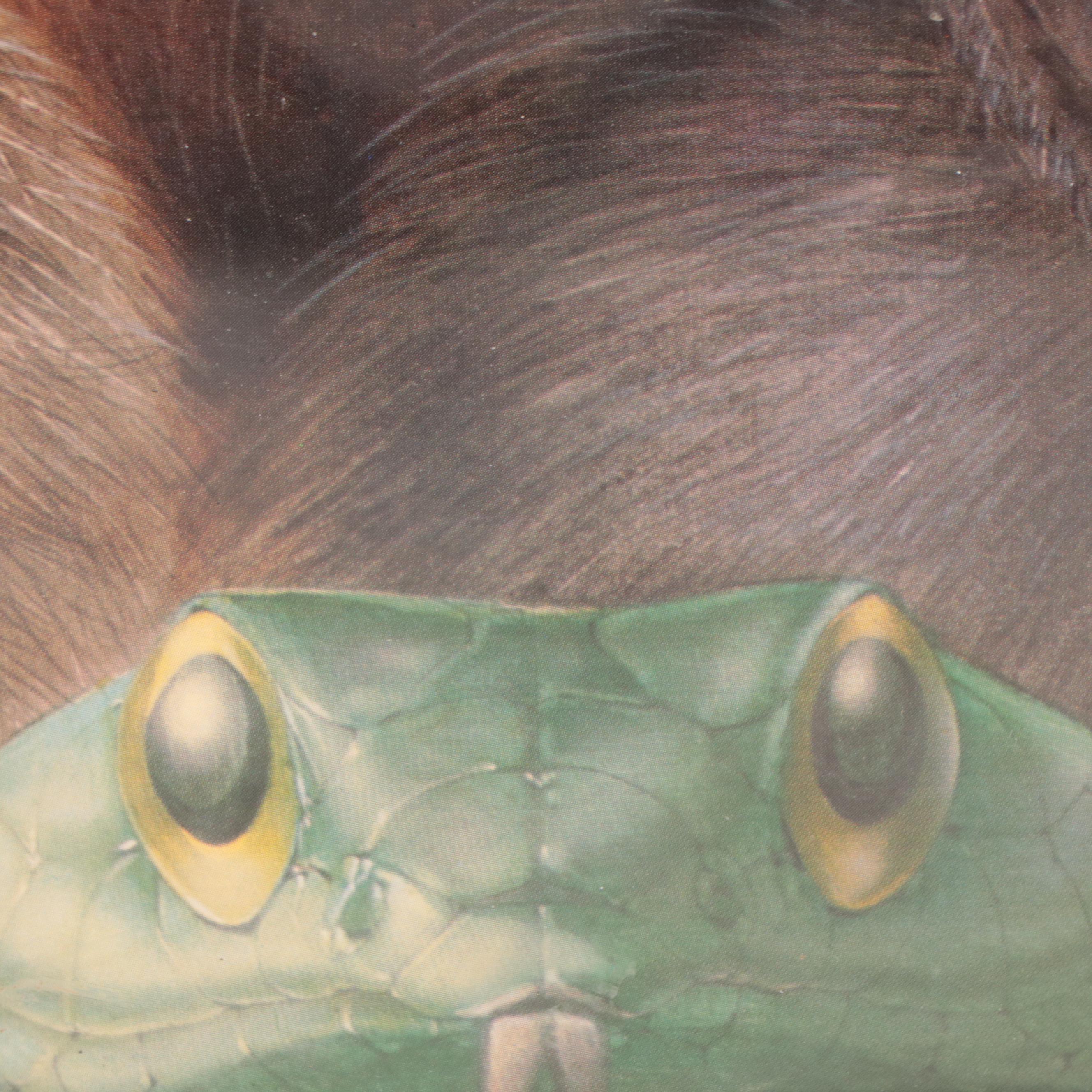 Cincinnati Zoo Offset Lithograph Poster After Lou Specker "New Ones," 1983