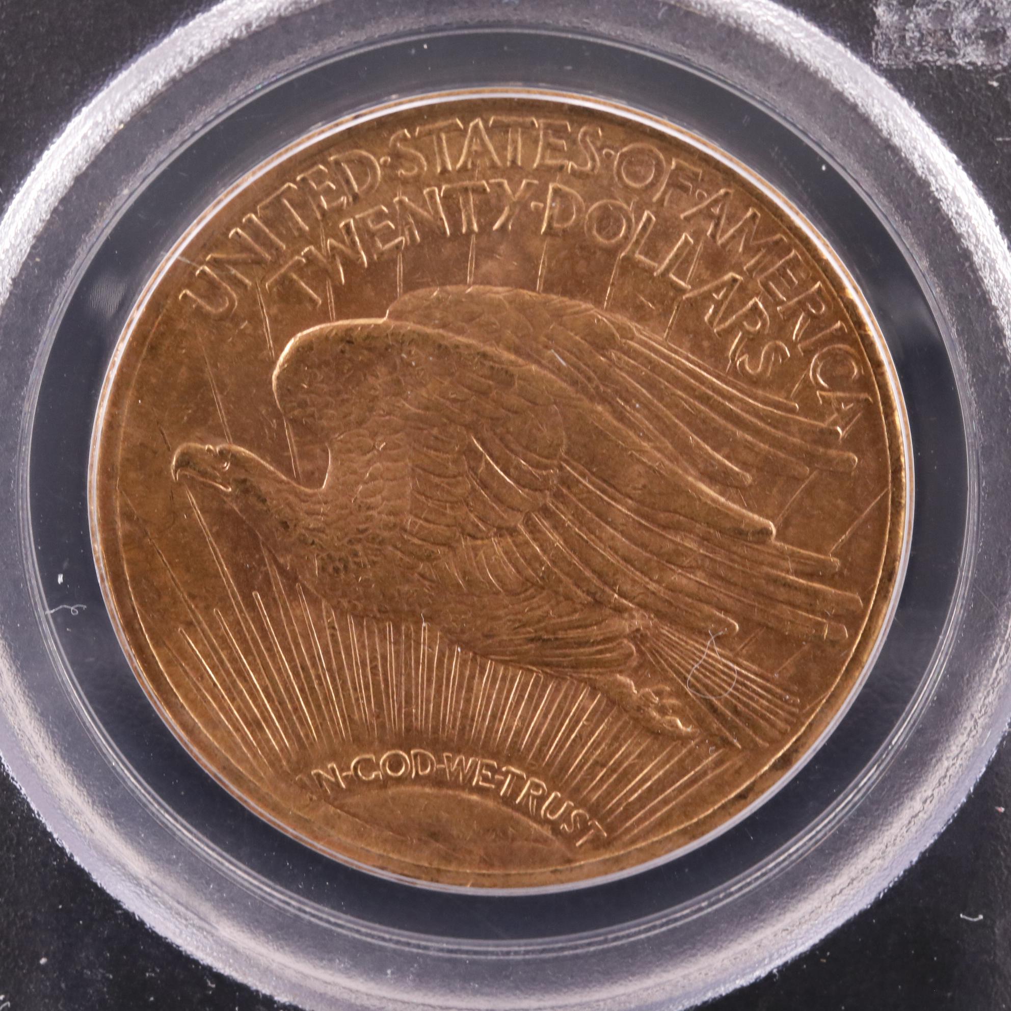 PCGS Graded MS63 1923 Saint Gaudens $20 Gold Coin