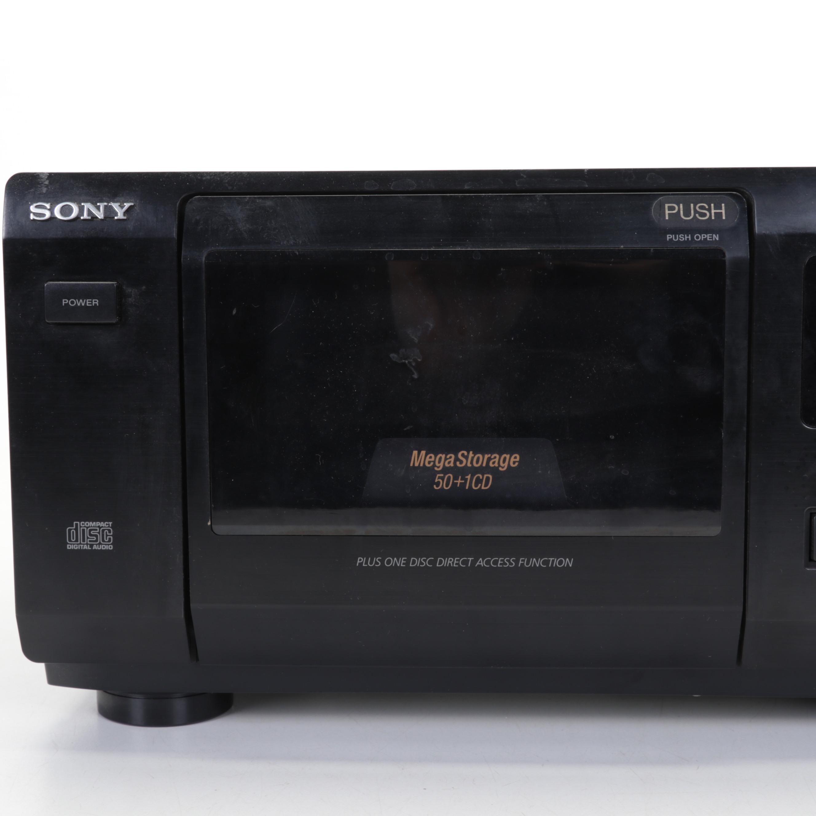 Sony CDP-CX50 CD Player and Technics RS-TR165 Stereo Cassette Deck In Box