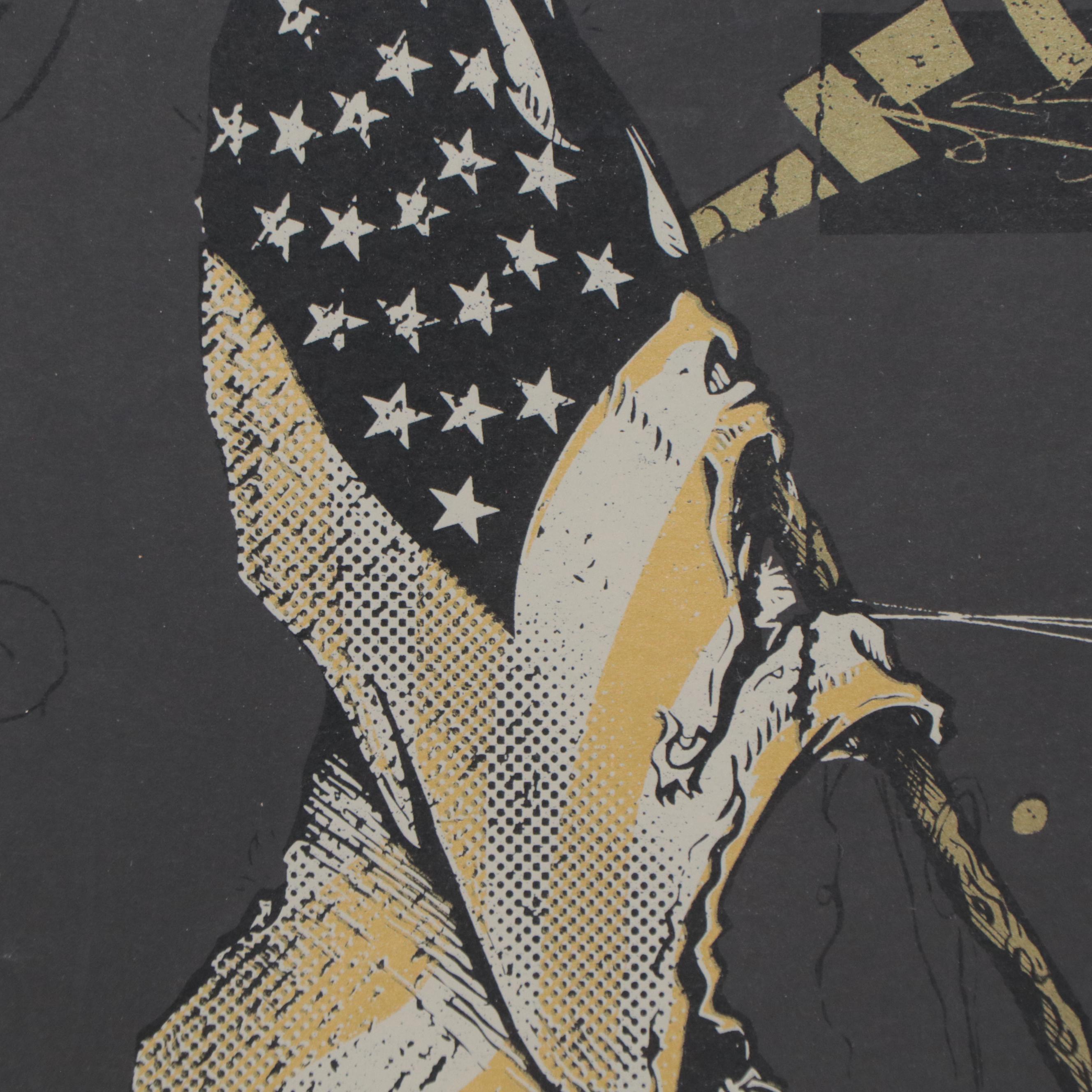 Keith Nelter Serigraph Poster "State of Kentucky"