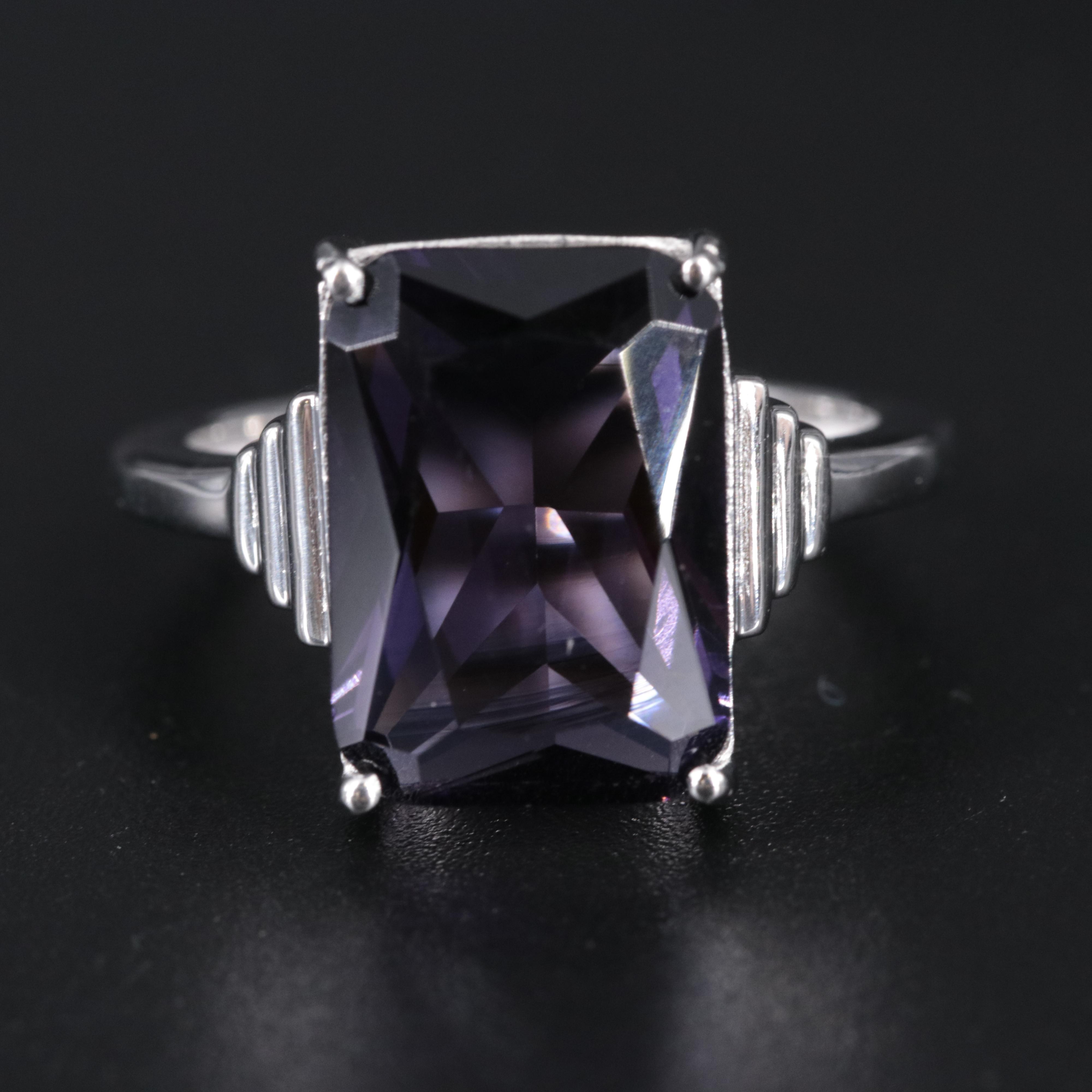 Sterling Silver Gemstone Ring