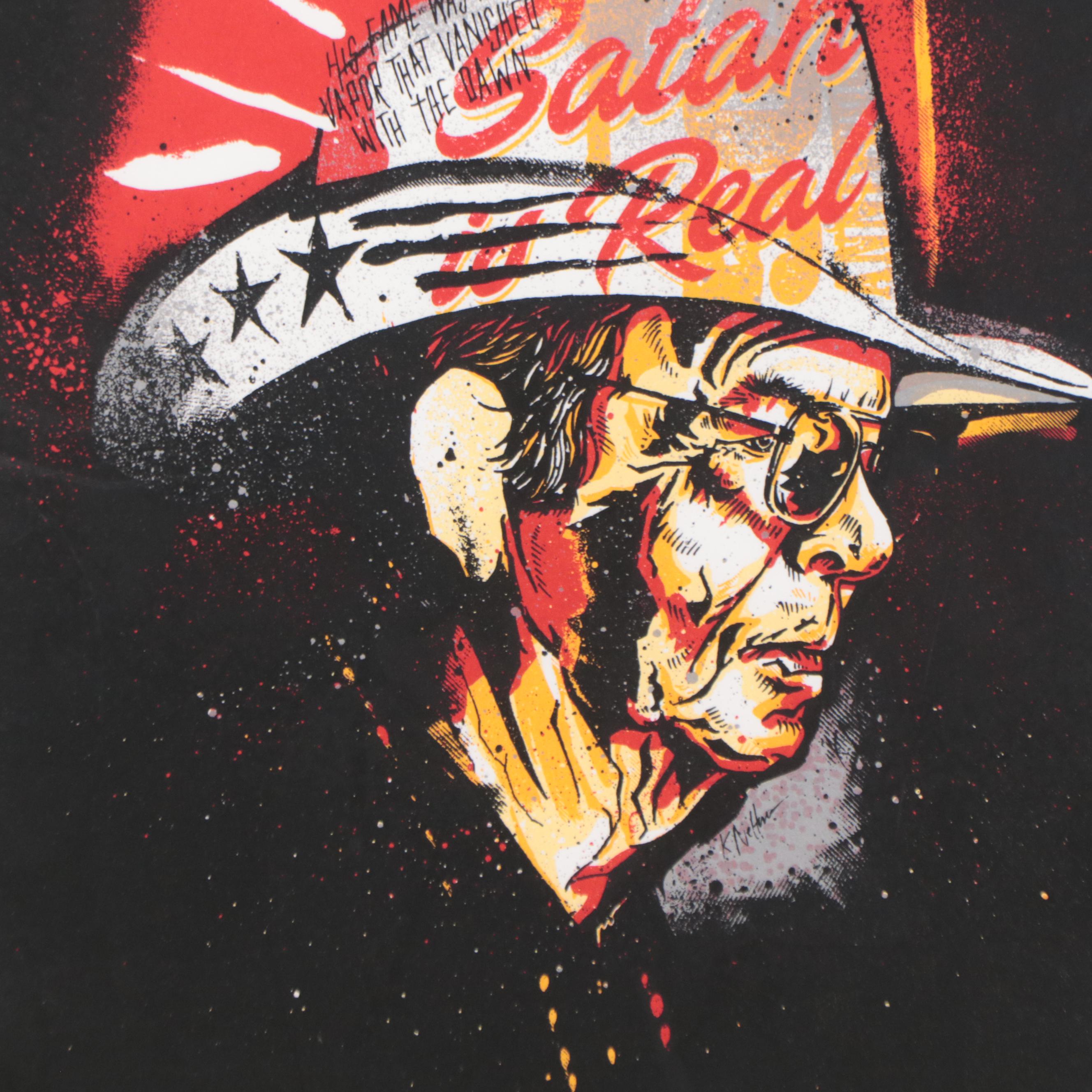 Keith Nelter Serigraph Poster "Charlie Louvin"