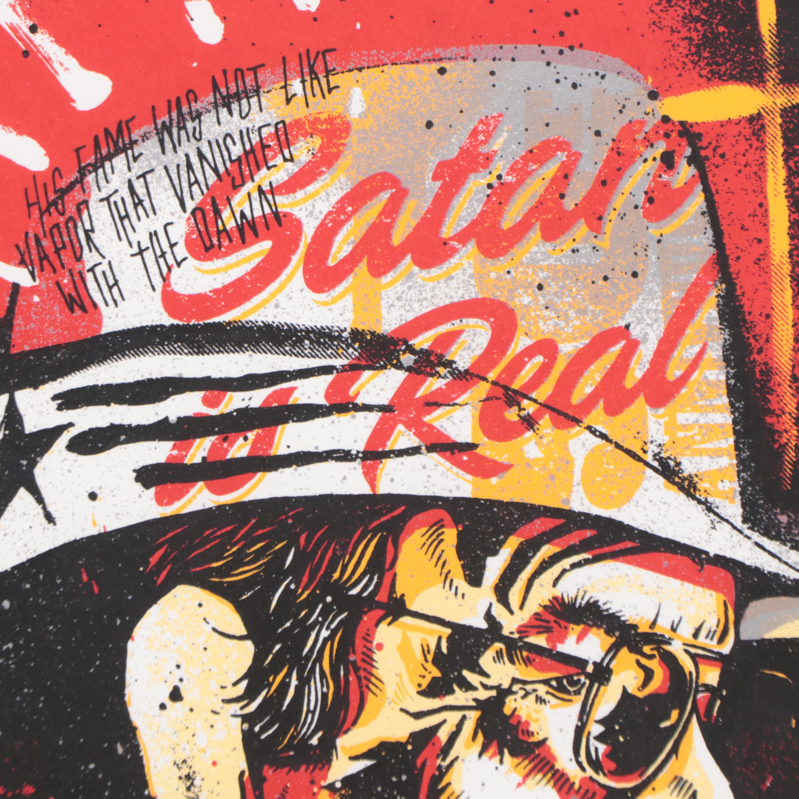 Keith Nelter Serigraph Poster "Charlie Louvin"