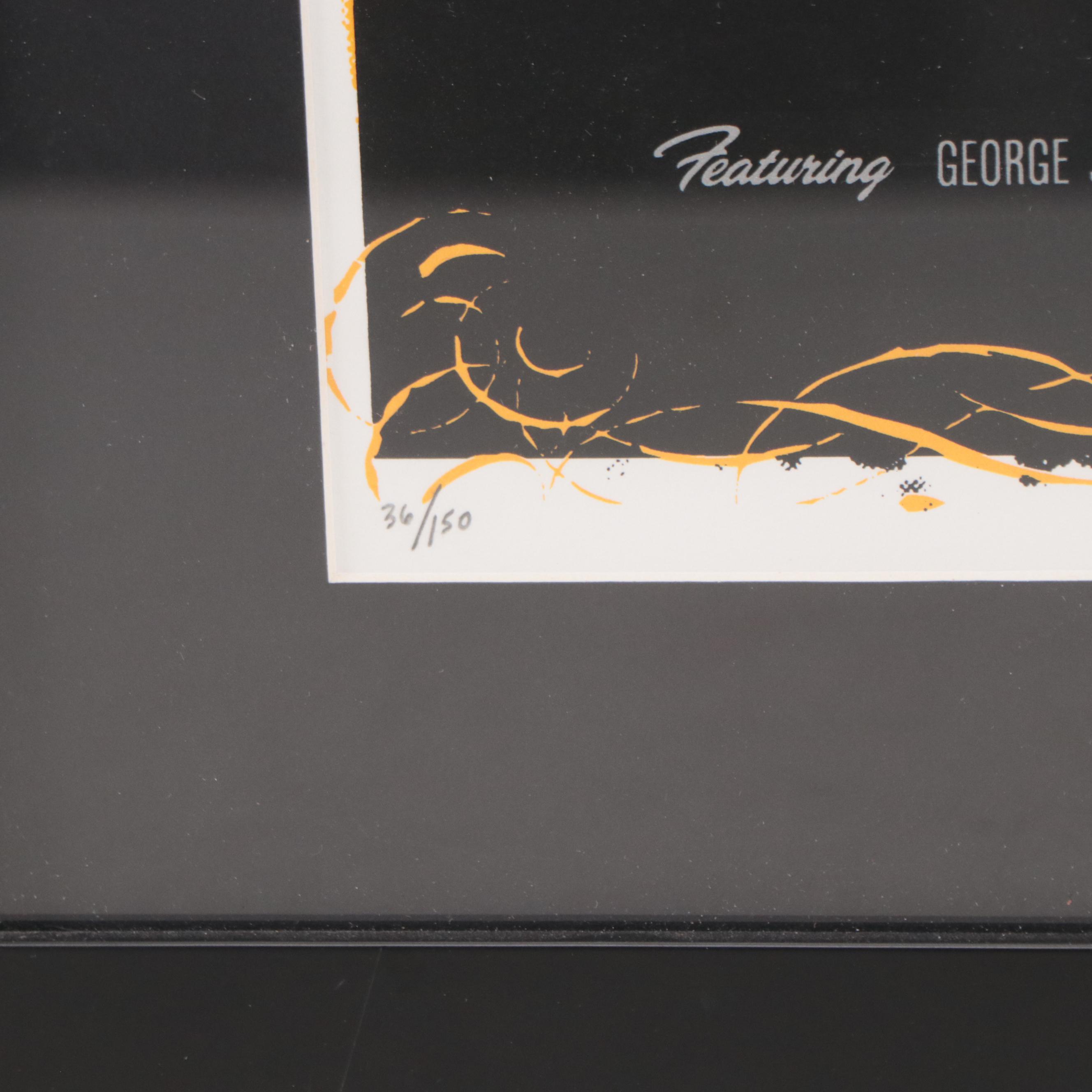 Keith Nelter Serigraph Poster "Charlie Louvin"