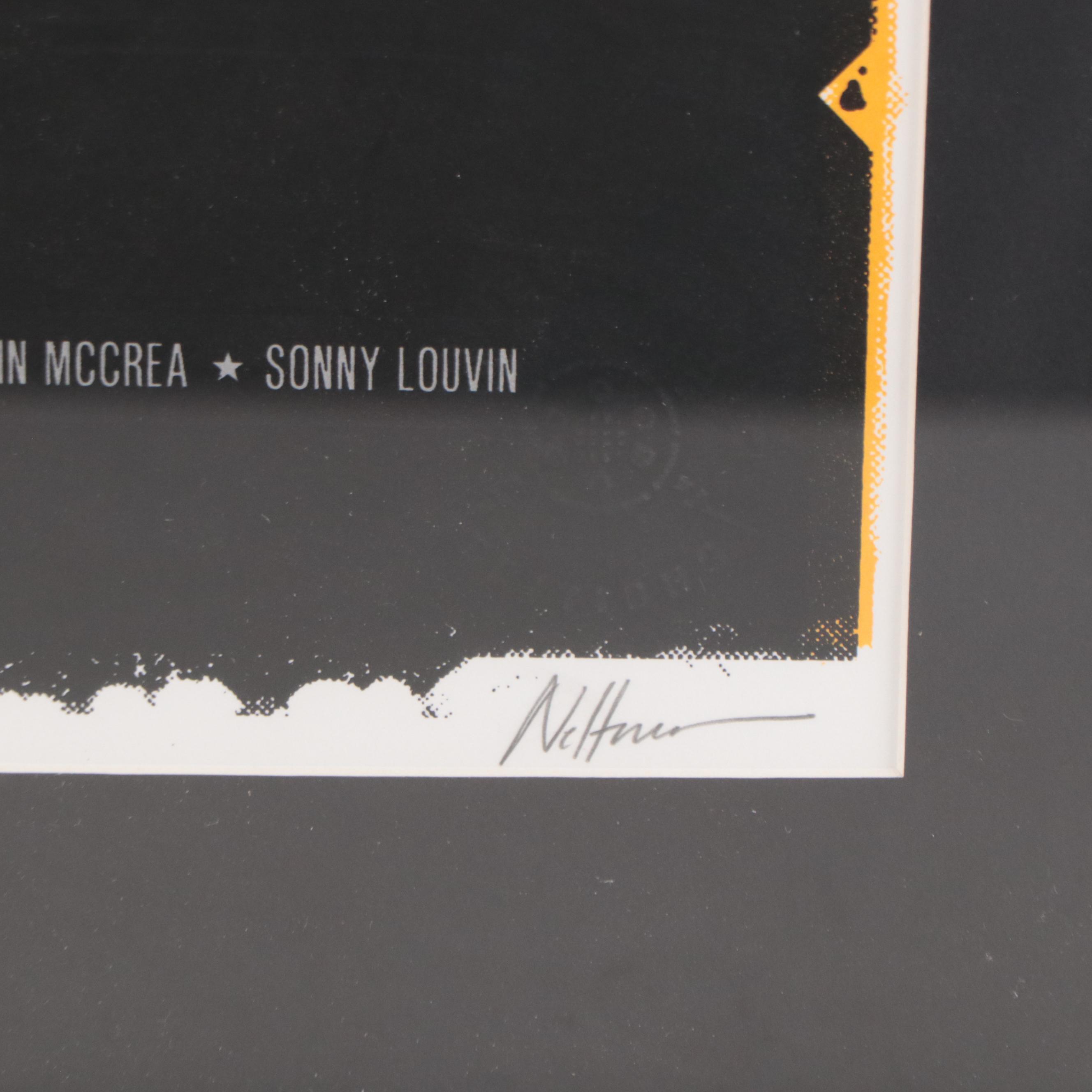 Keith Nelter Serigraph Poster "Charlie Louvin"