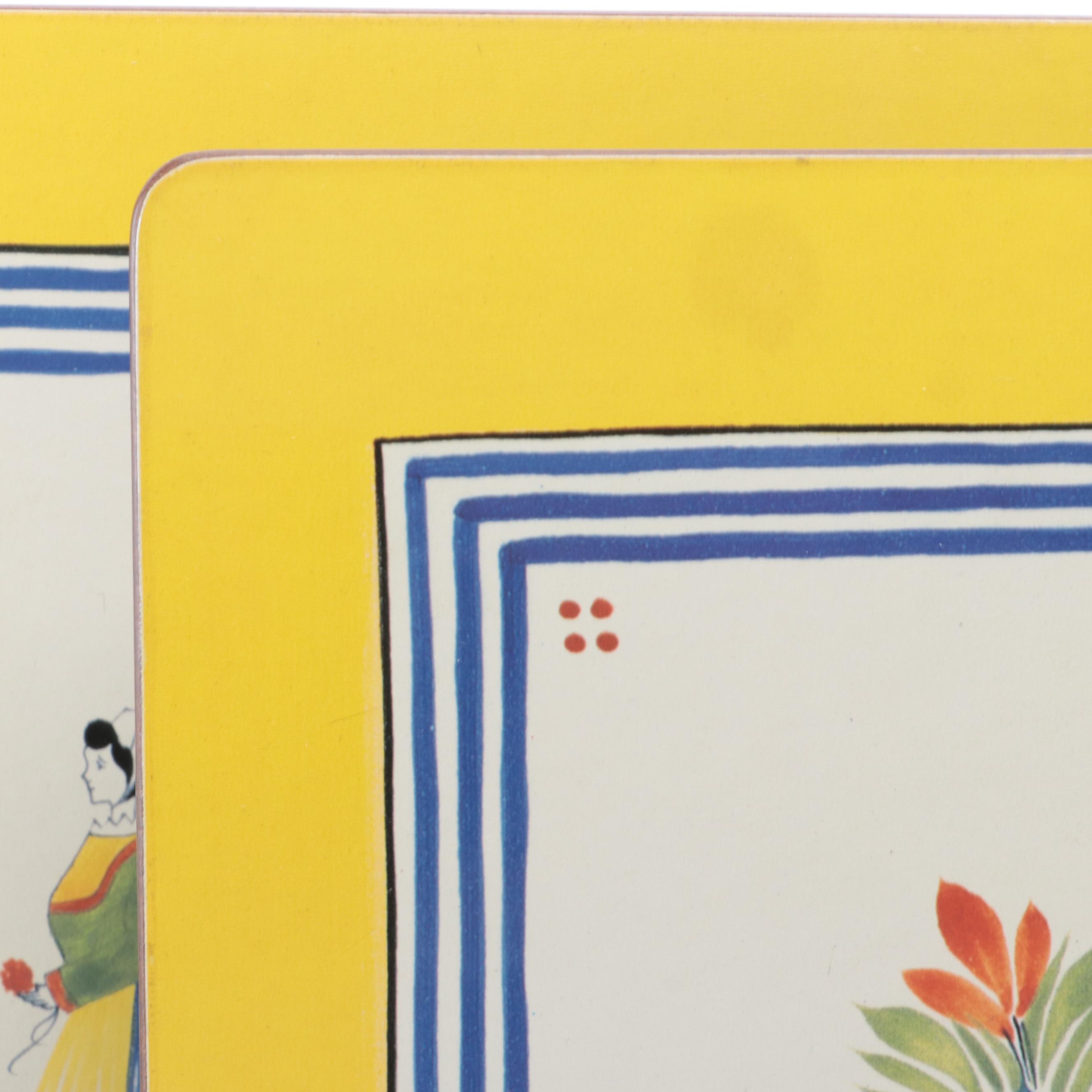 Lady Clare Henroit Quimper Melamine Placemats