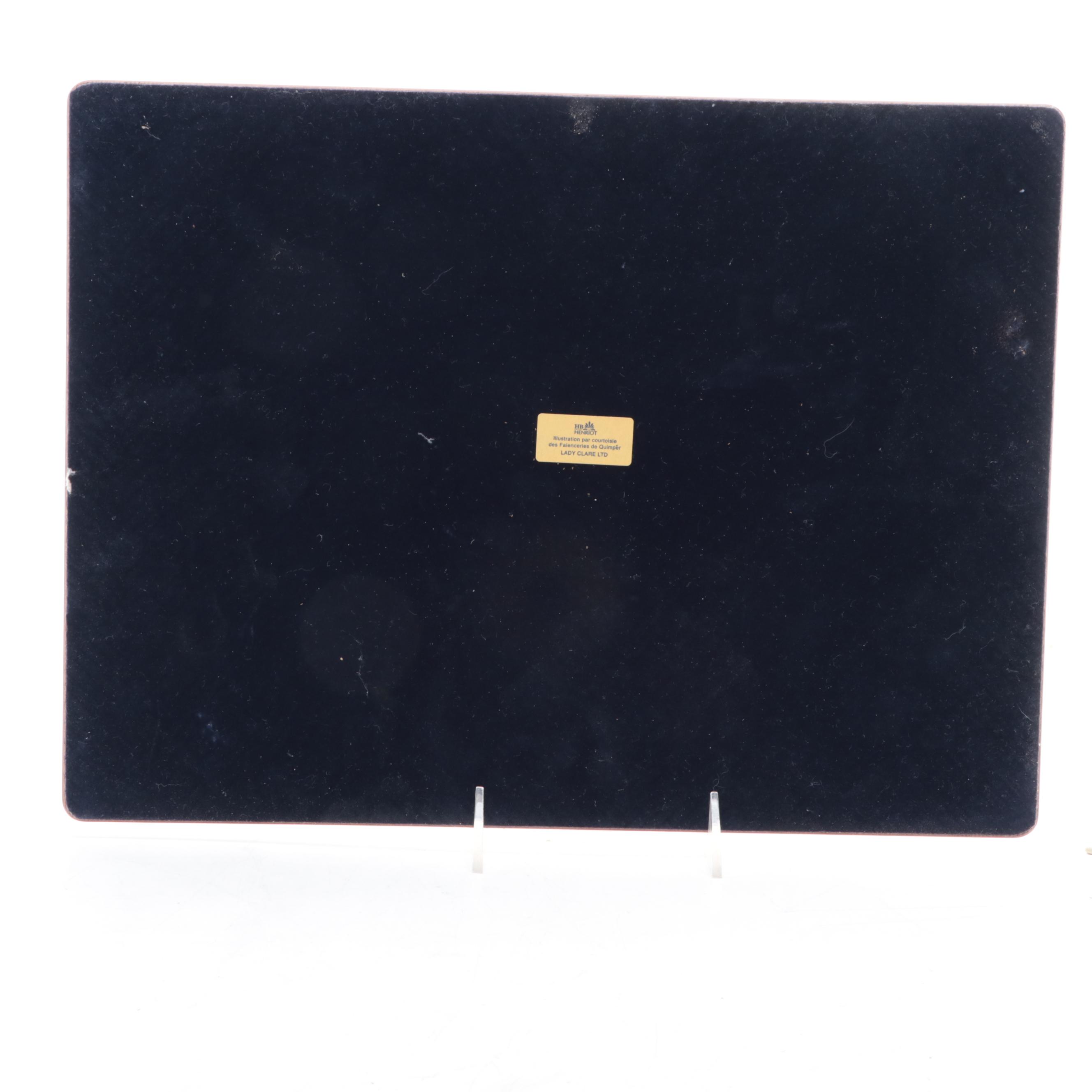 Lady Clare Henroit Quimper Melamine Placemats