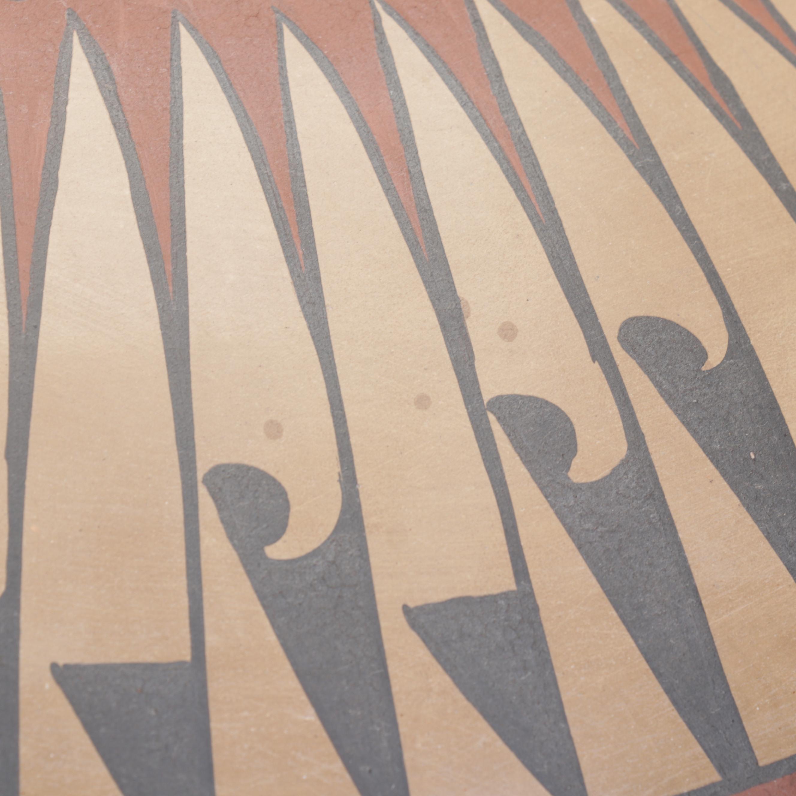 Cloyia Hdez Signed Casas Grande Pottery Polychrome Pot