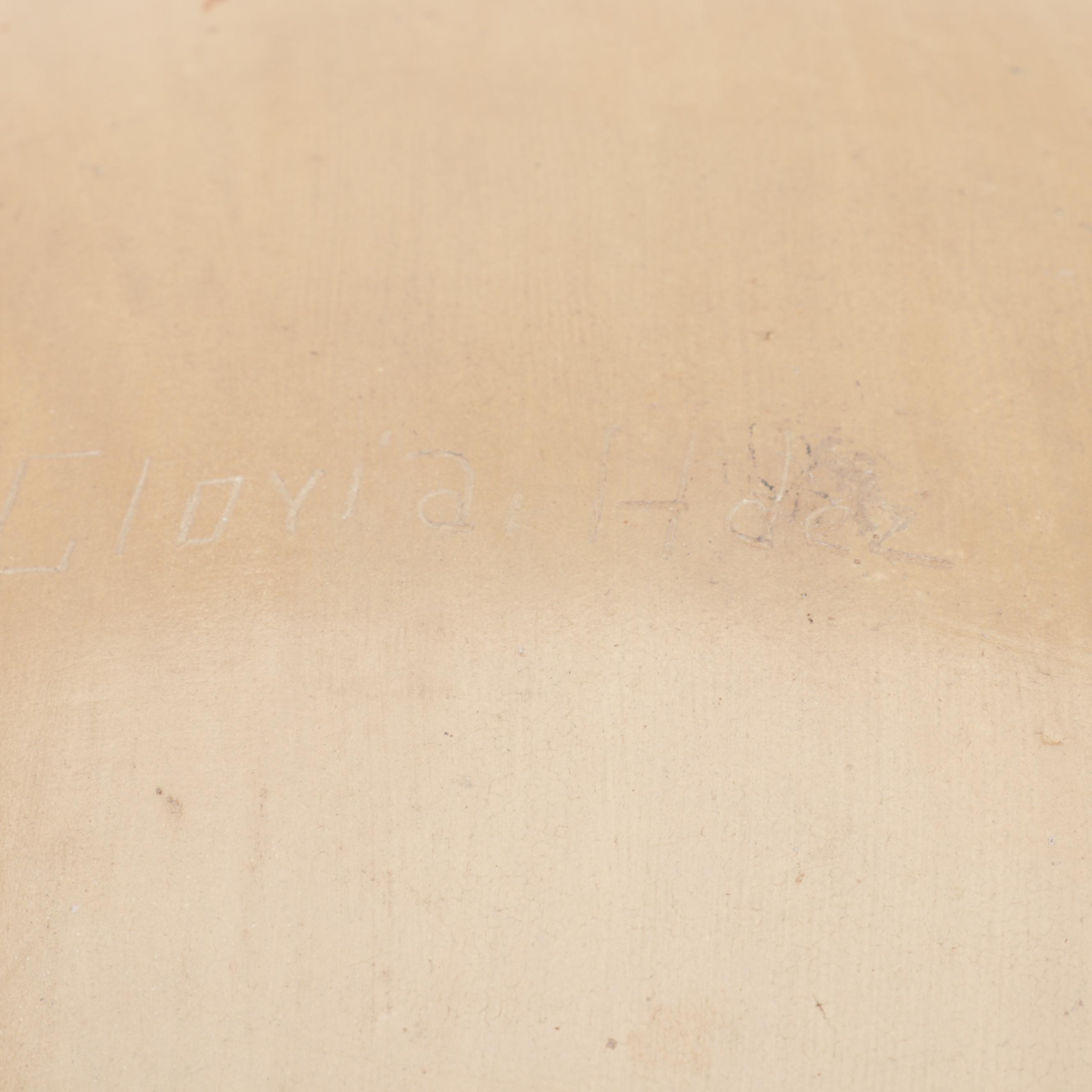 Cloyia Hdez Signed Casas Grande Pottery Polychrome Pot