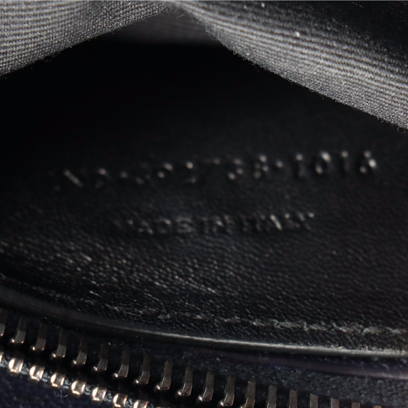 Saint Laurent Large Classic Monogram College Bag in Chevron Matelessé Leather