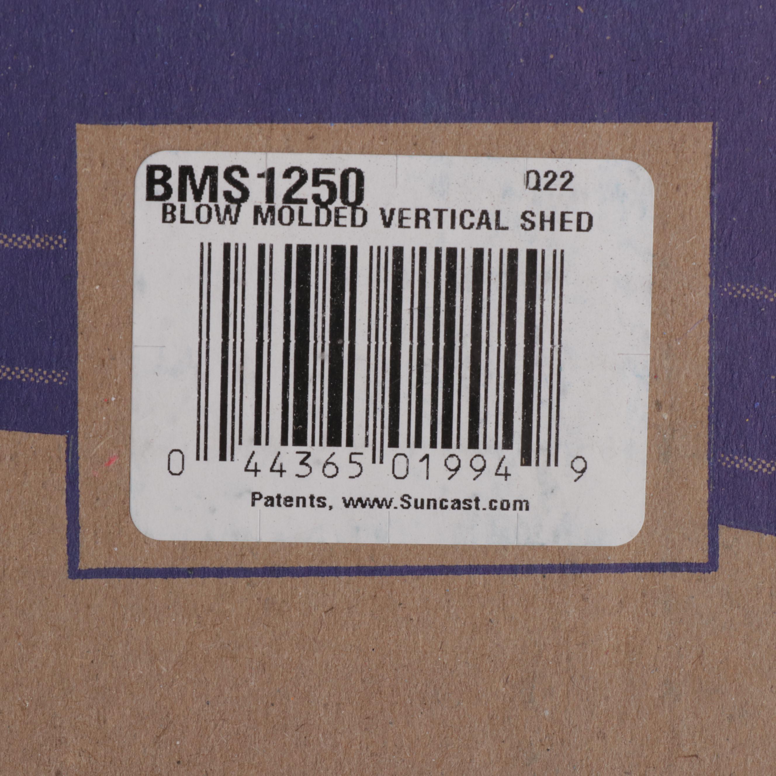 Suncast Plastic Vertical Shed