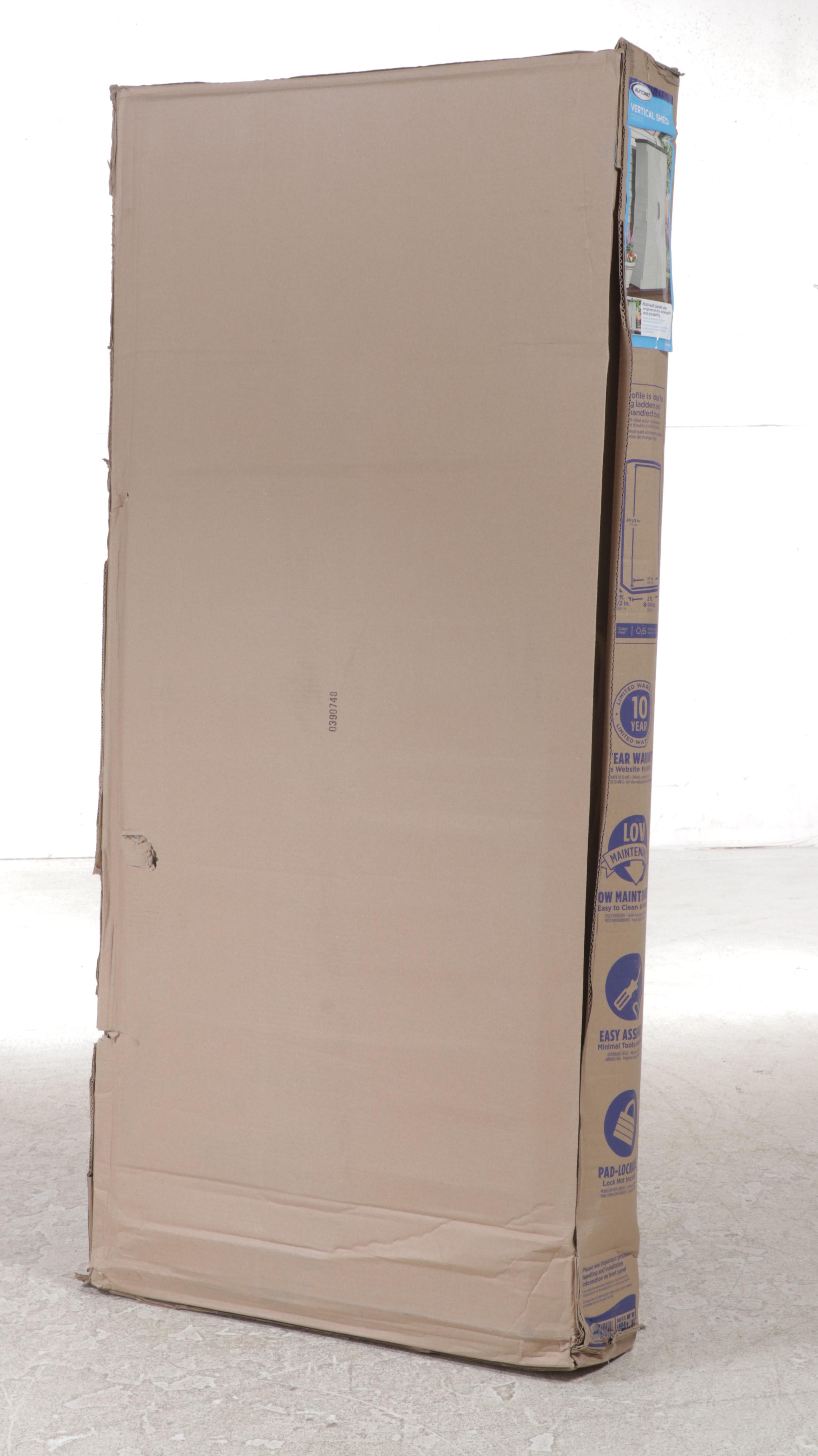 Suncast Plastic Vertical Shed