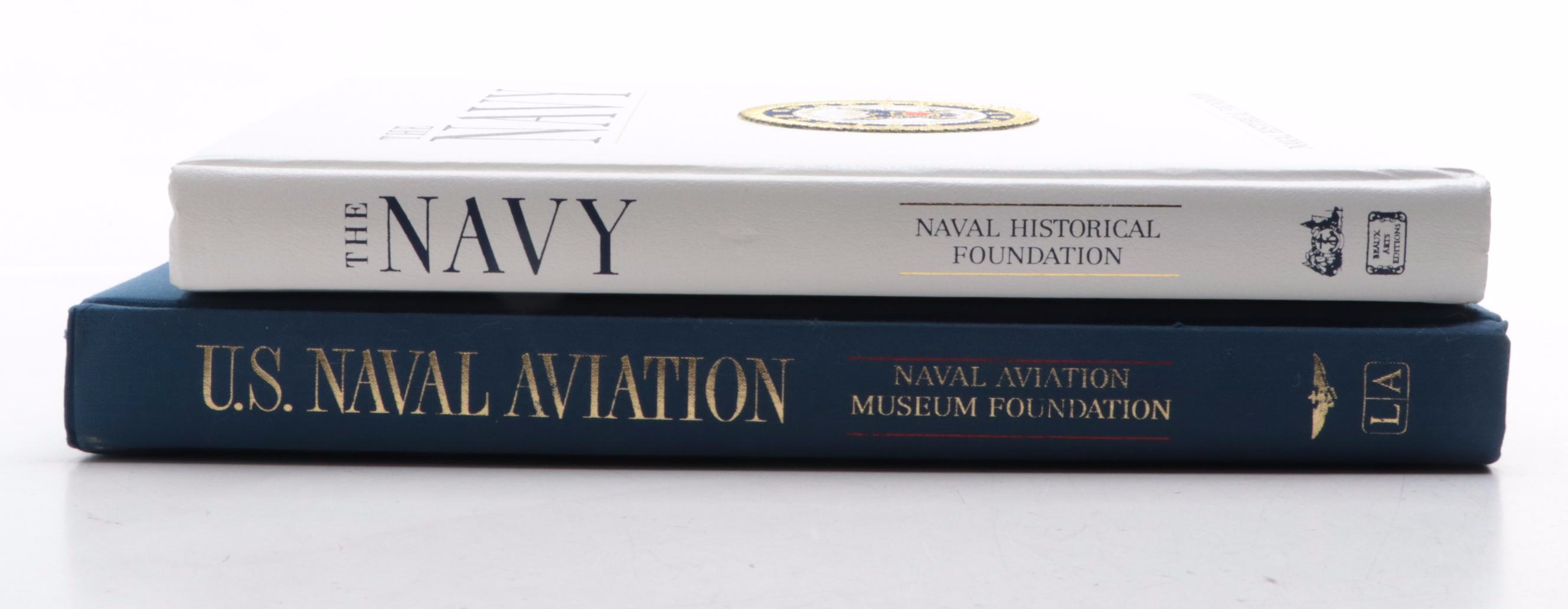 "U. S. Naval Aviation" by M. Hill Goodspeed and Other Navy Book