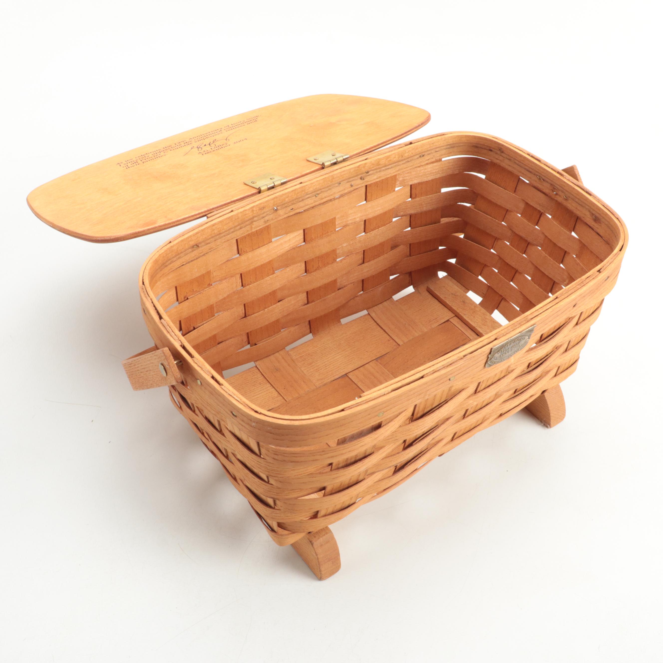 Peterboro Basket Co Ivory Soap Basket and Other Soap Boxes