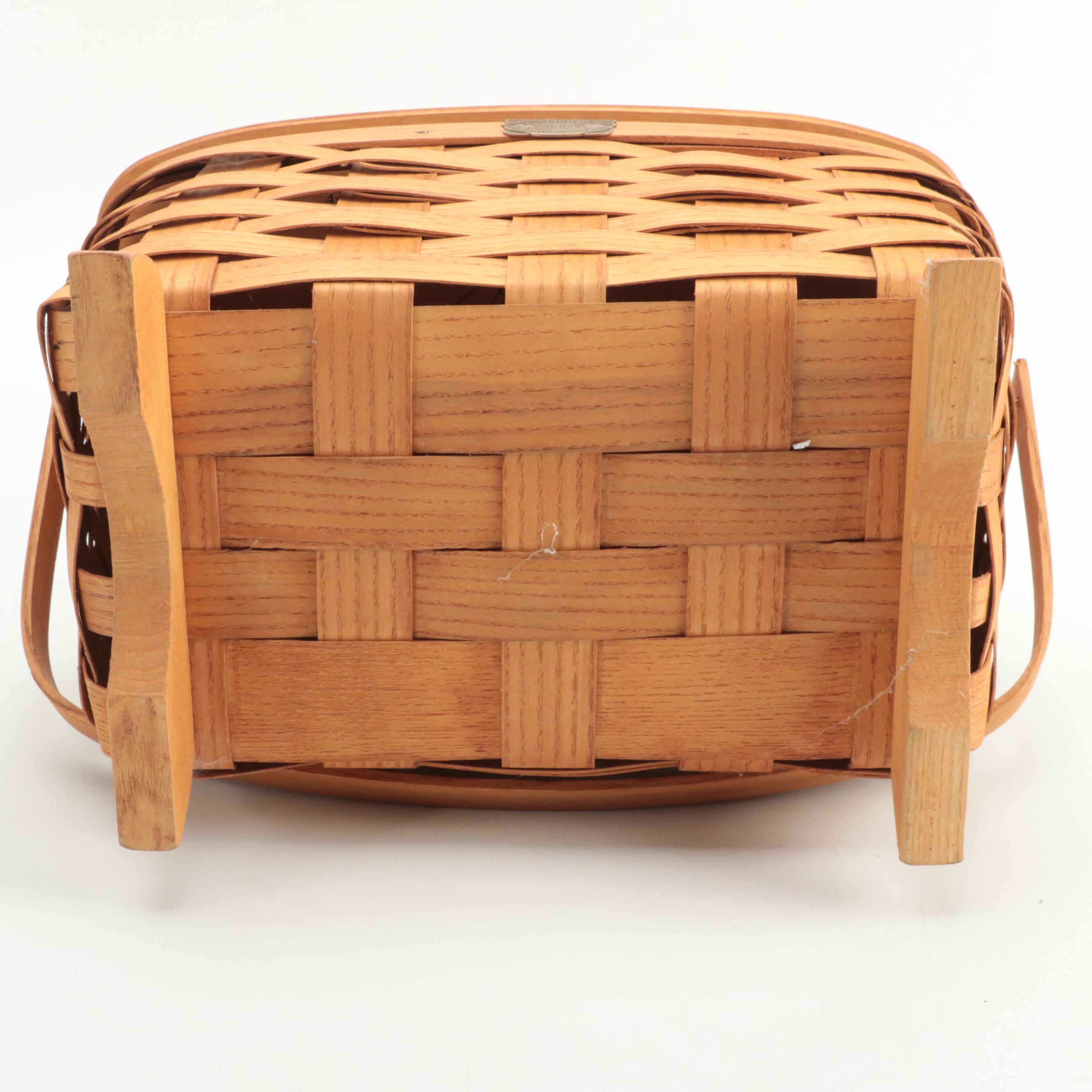 Peterboro Basket Co Ivory Soap Basket and Other Soap Boxes