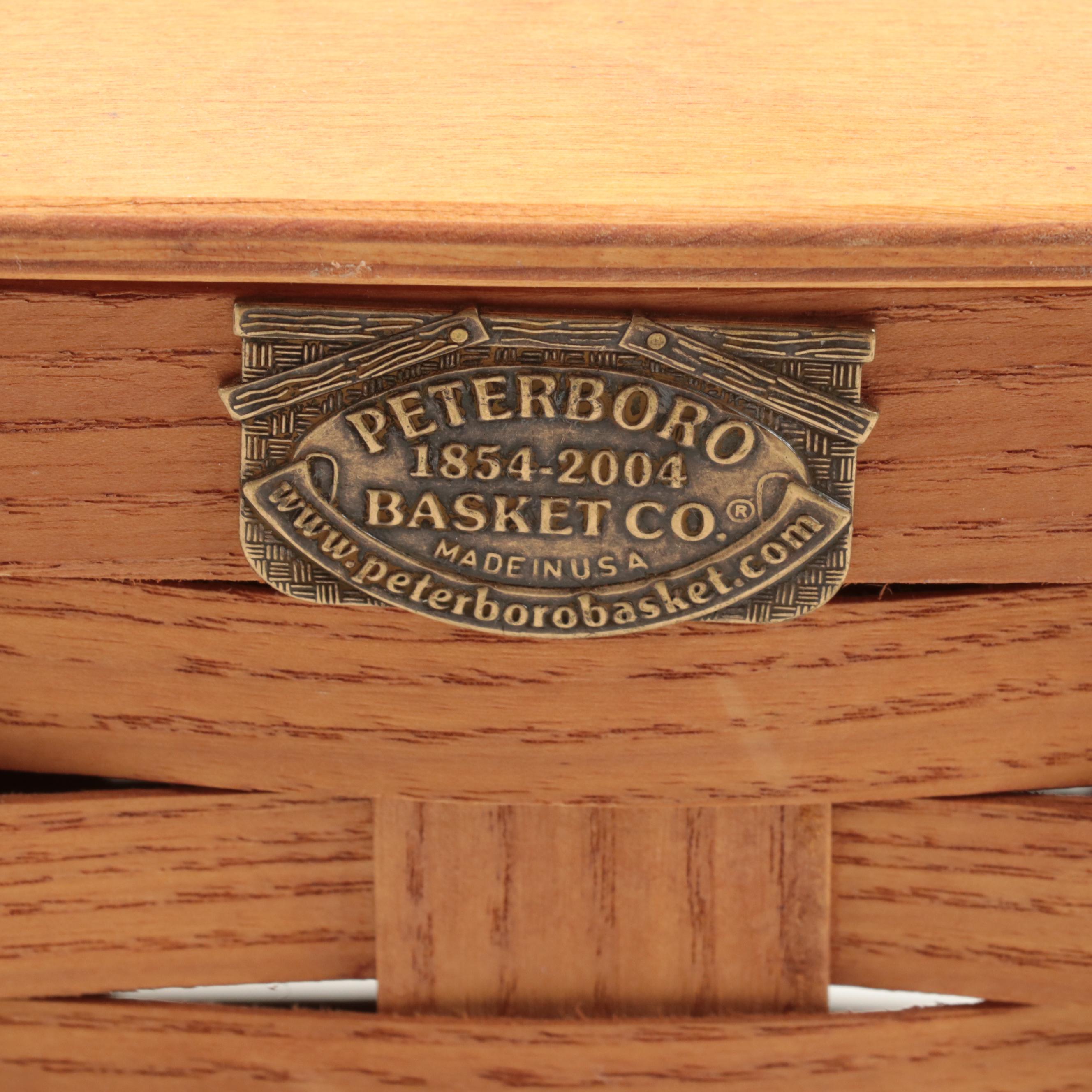 Peterboro Basket Co Ivory Soap Basket and Other Soap Boxes