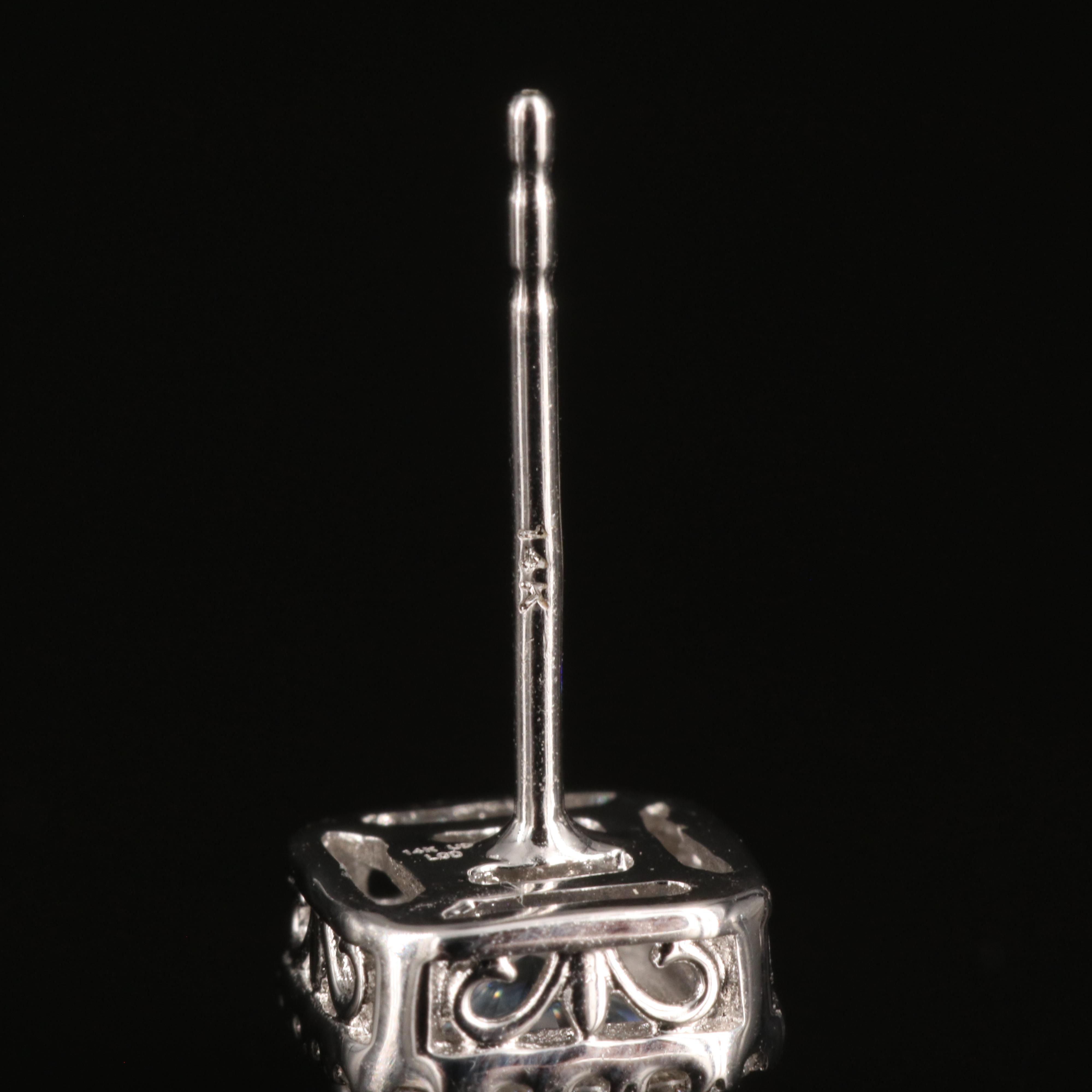 14K 1.20 CTW Lab Grown Diamond Stud Earrings