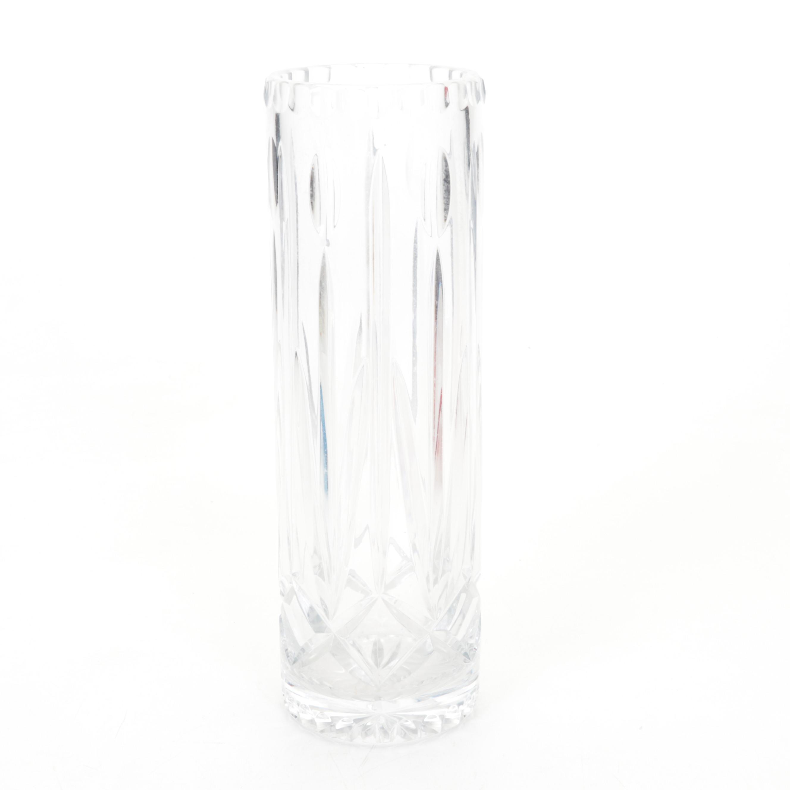 Cazlor Crystal "Tasia" & "Julie Ann" Vase, Cake Plate, Ashtray, and More