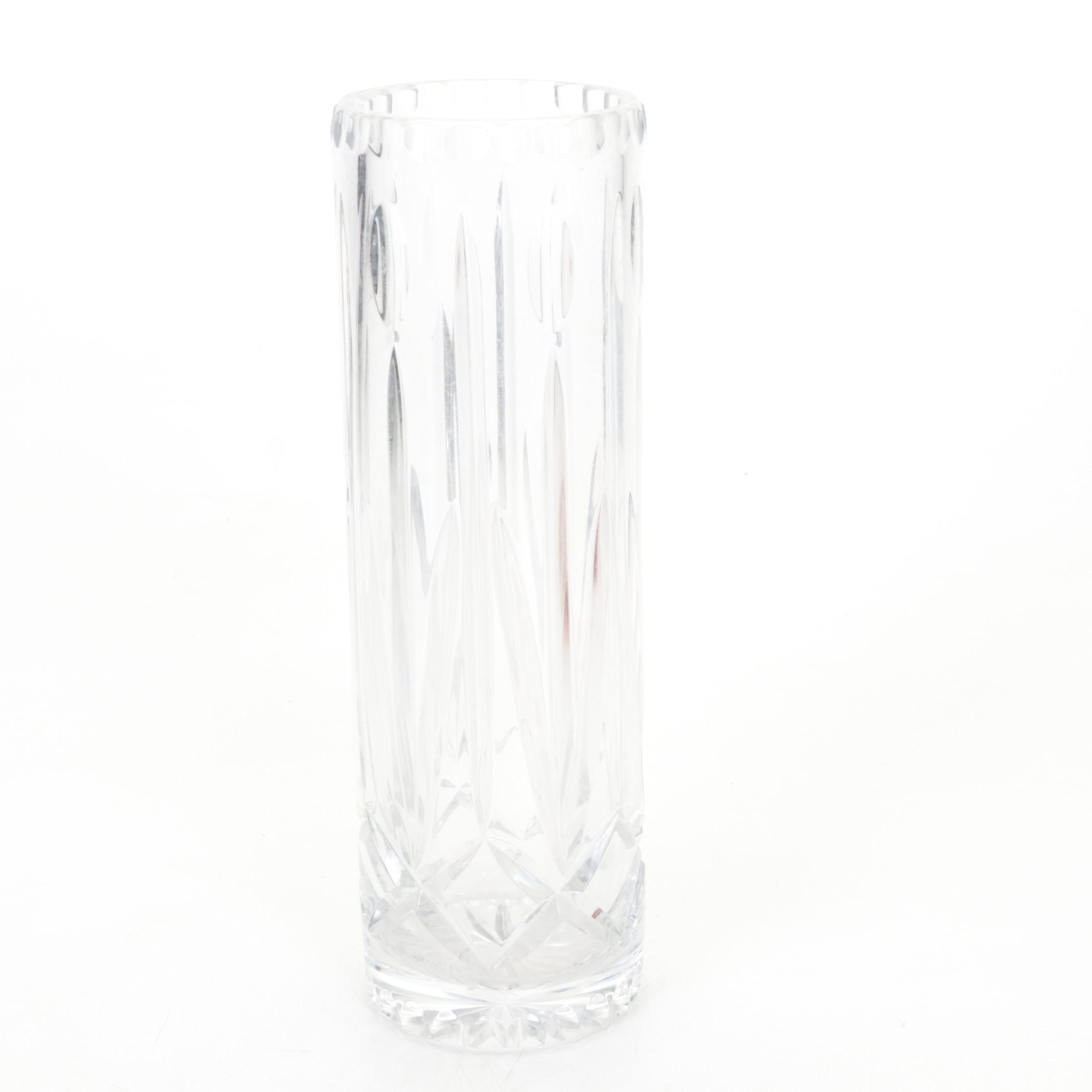 Cazlor Crystal "Tasia" & "Julie Ann" Vase, Cake Plate, Ashtray, and More