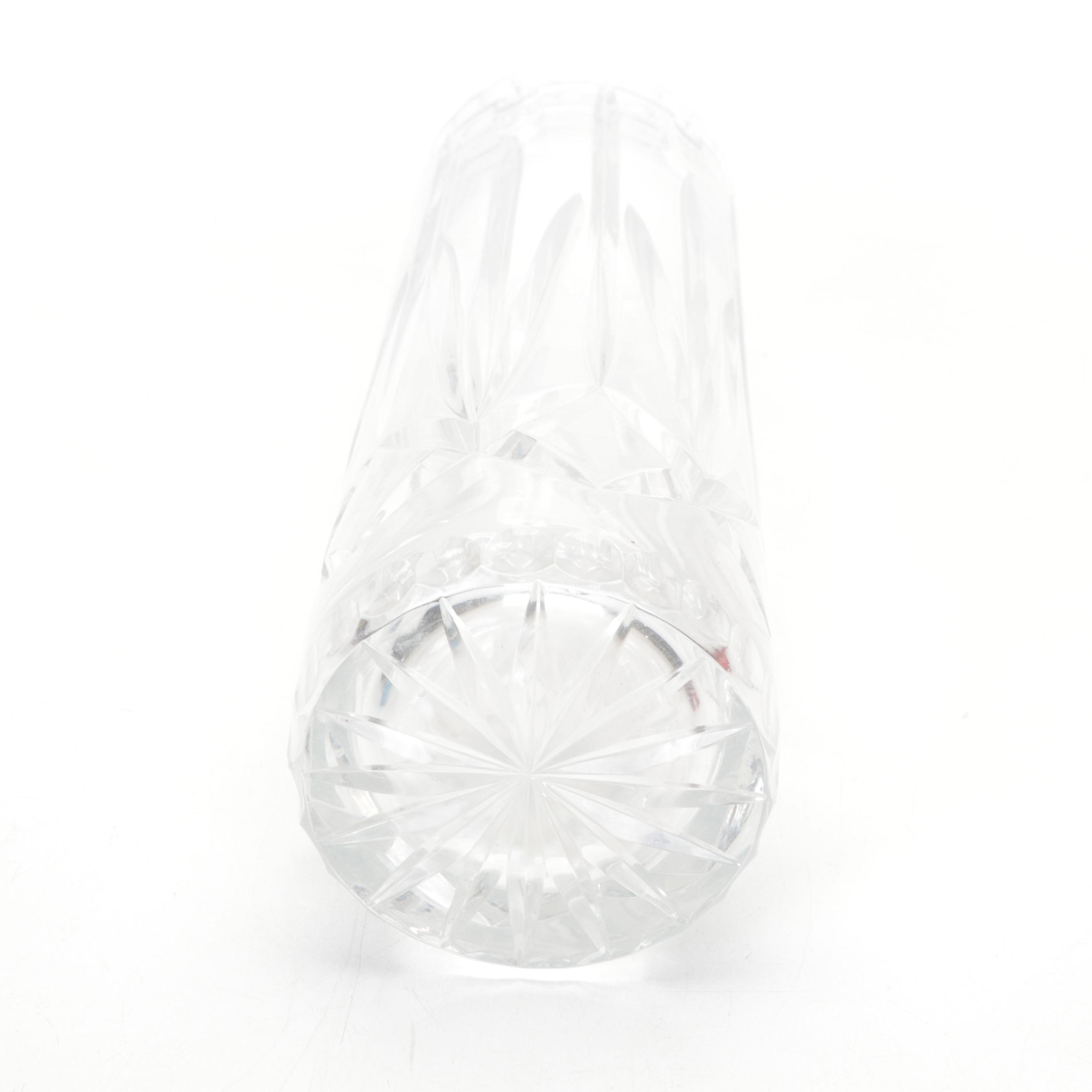 Cazlor Crystal "Tasia" & "Julie Ann" Vase, Cake Plate, Ashtray, and More