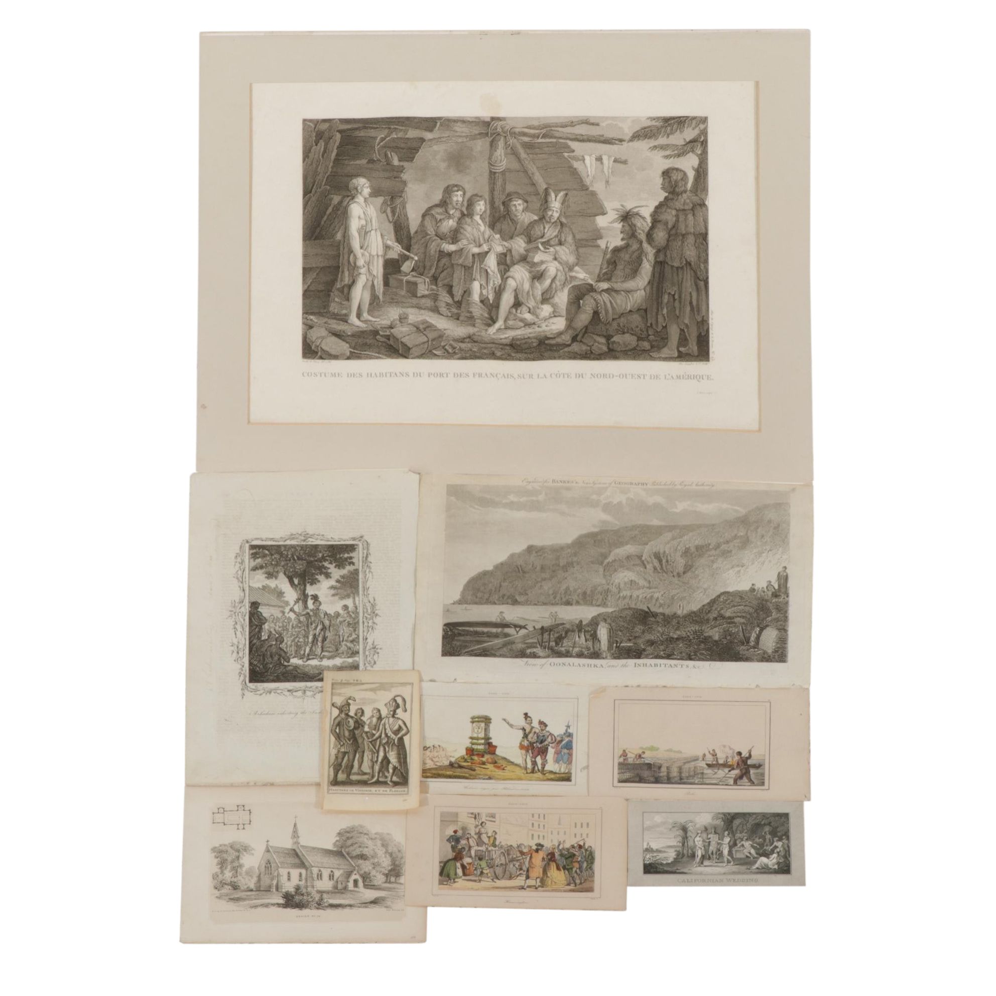 Exploration and Colonialist Engraving Collection, 18th-19th Century