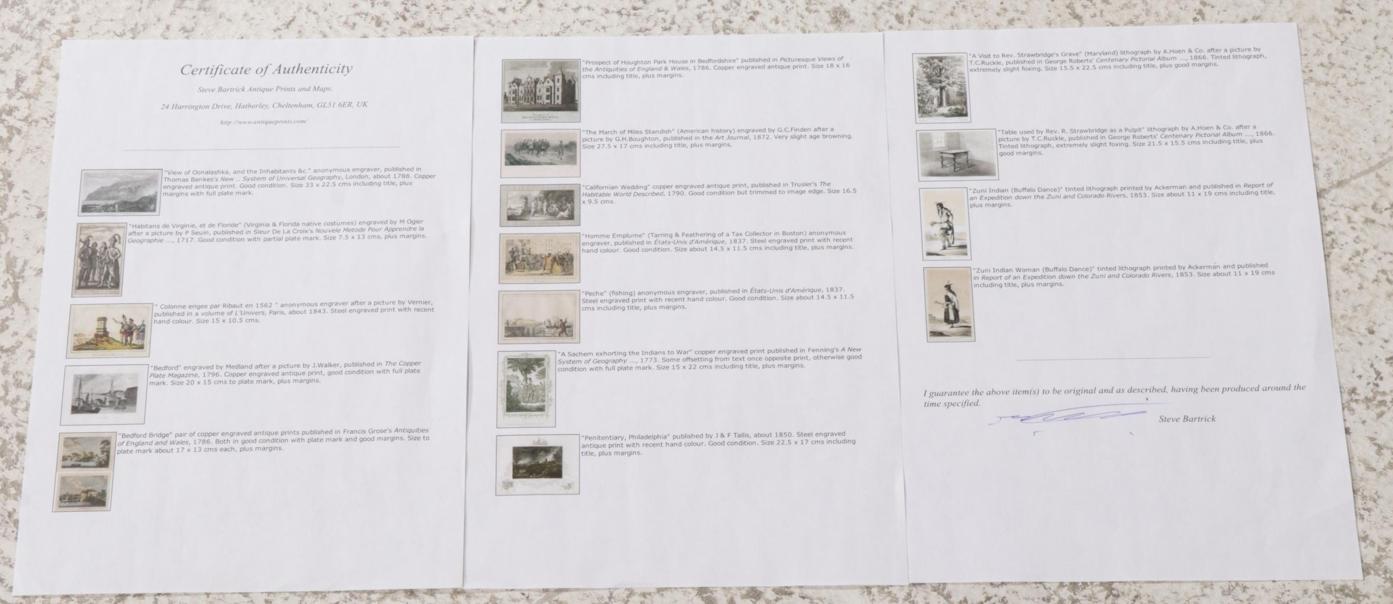 Exploration and Colonialist Engraving Collection, 18th-19th Century