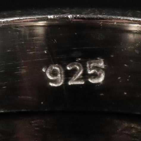 Sterling Textured Band