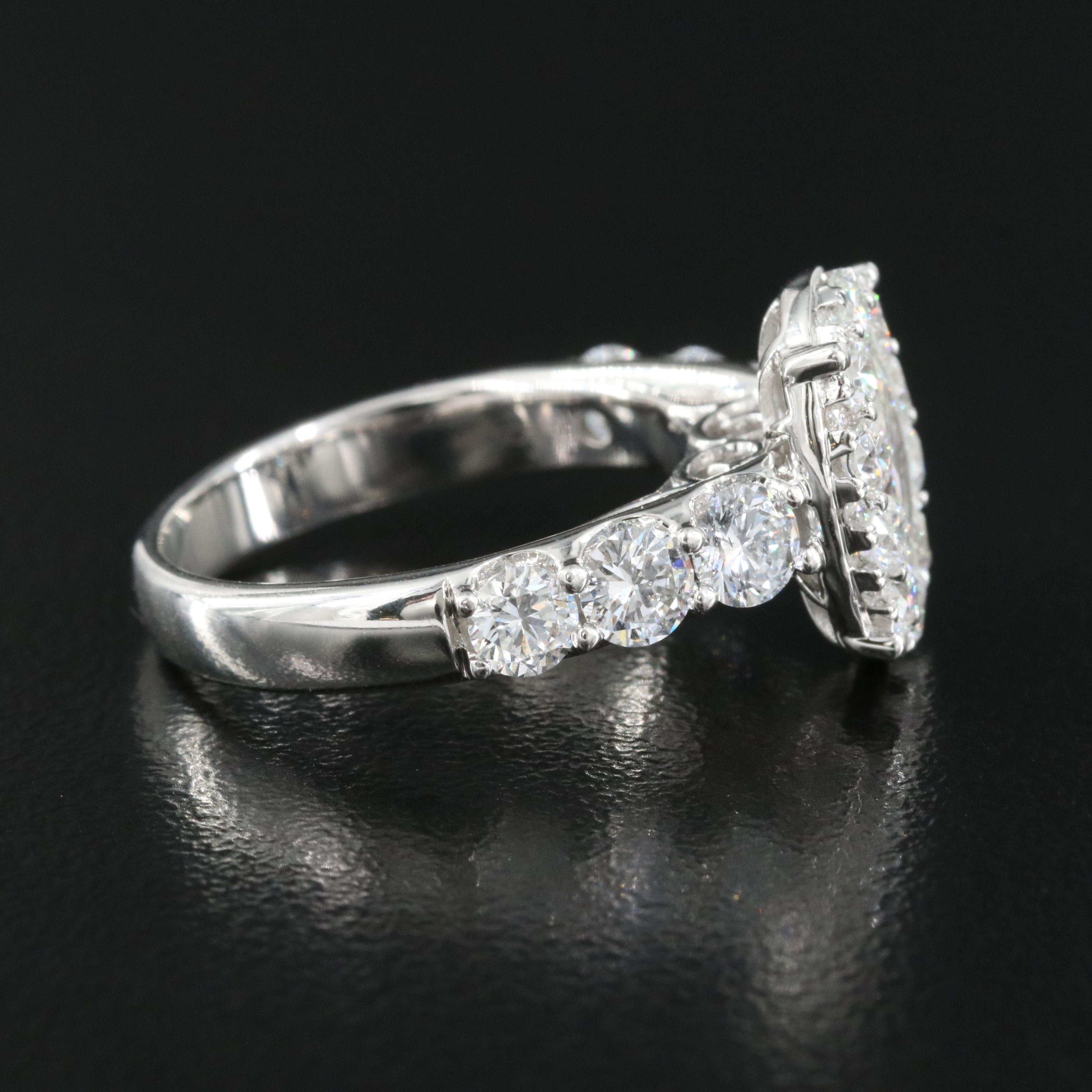 14K 2.95 CTW Lab Grown Diamond Ring