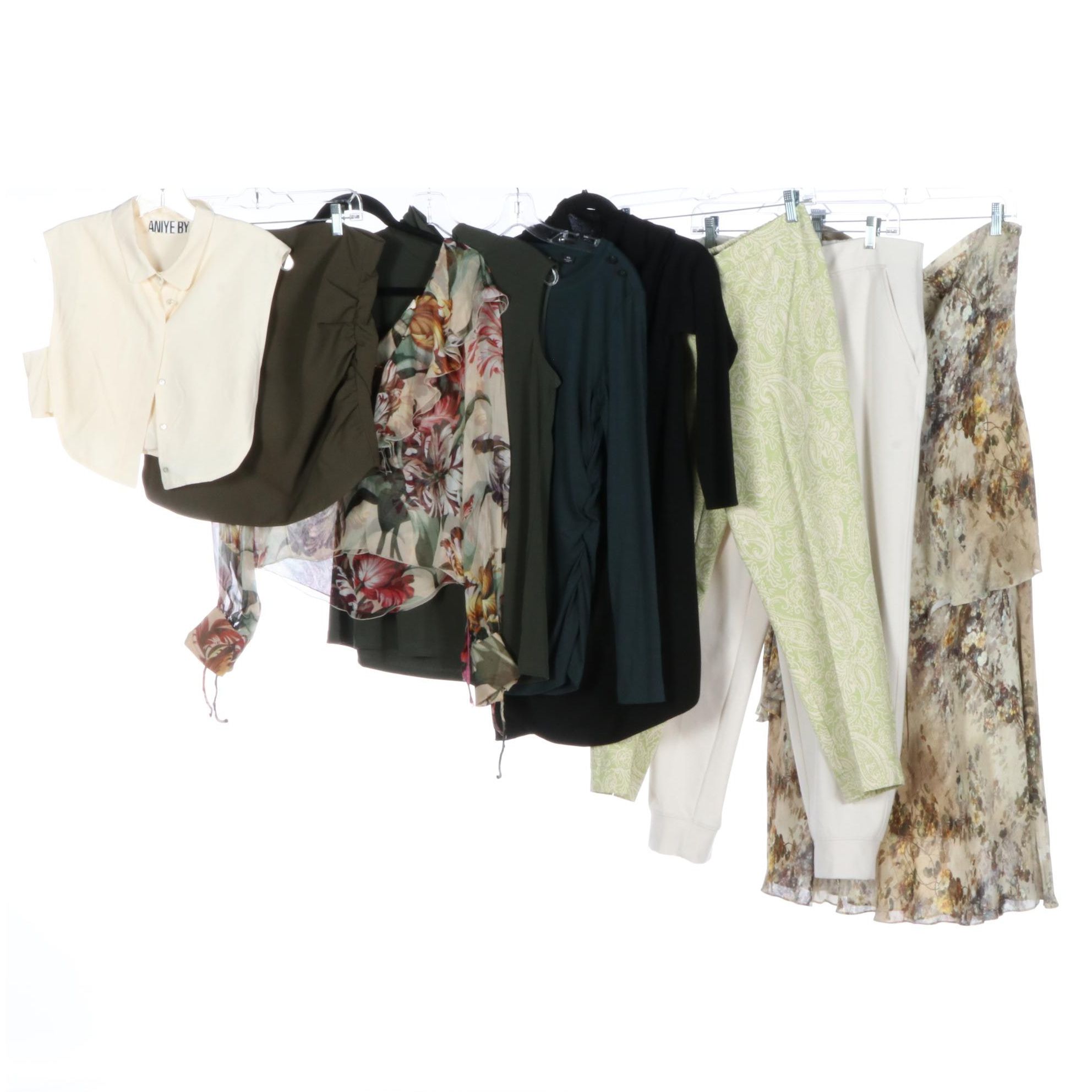 Valentino Ruffle Blouse, Aniye By, Iris Setlakwe, Prologue, and More Separates