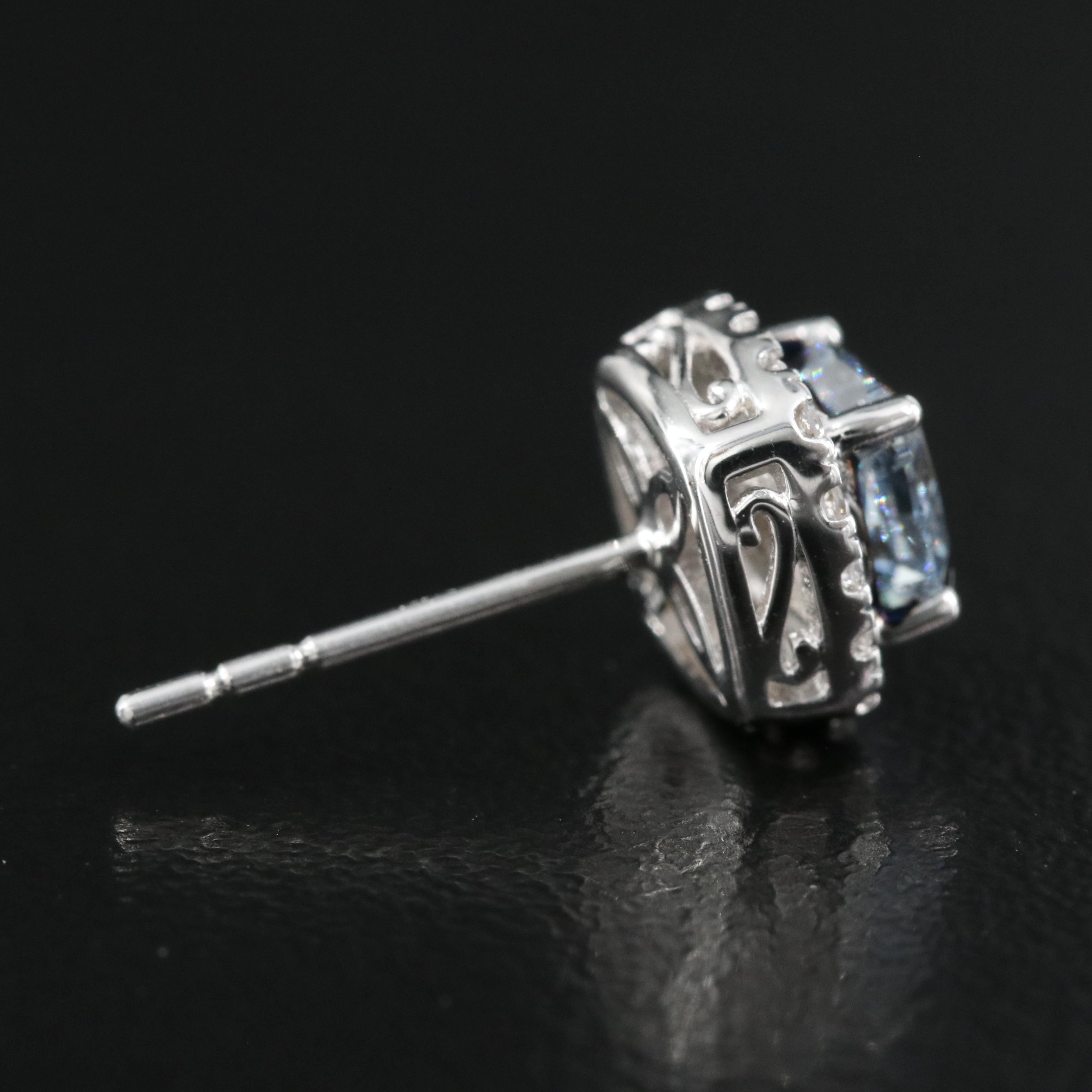 14K 1.78 CTW Lab Grown Diamond Stud Earrings