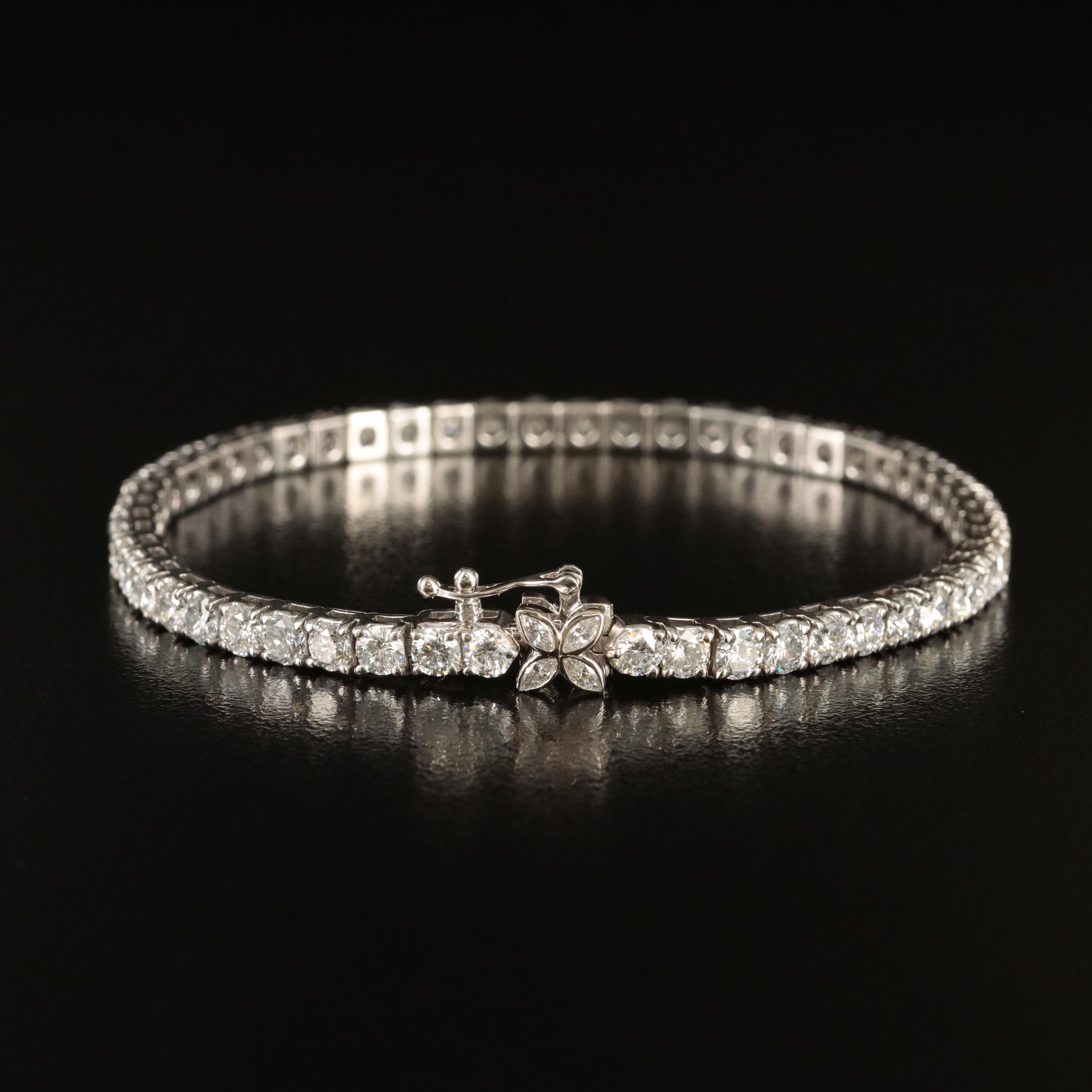 14K 7.00 CTW Lab Grown Diamond Bracelet