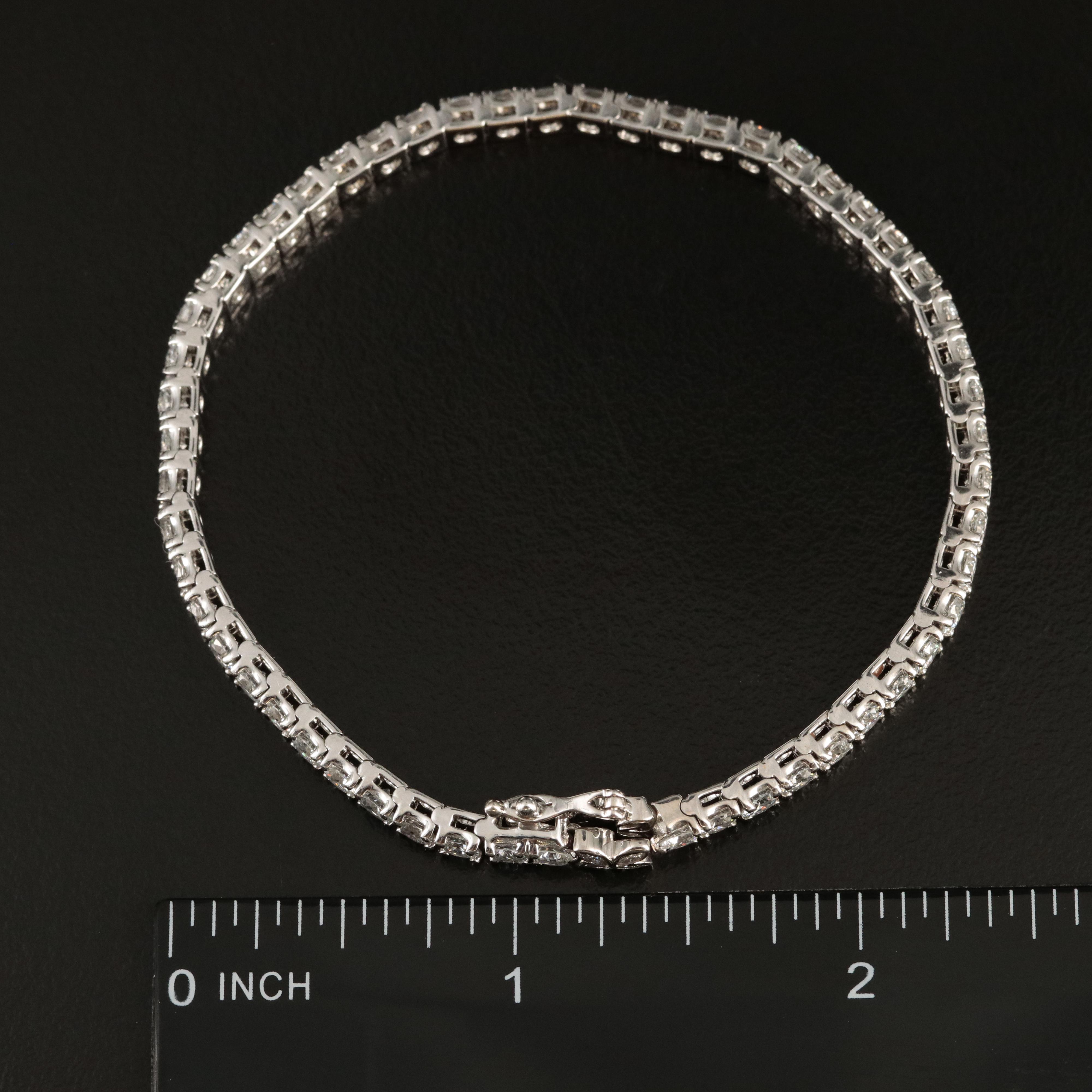 14K 7.00 CTW Lab Grown Diamond Bracelet