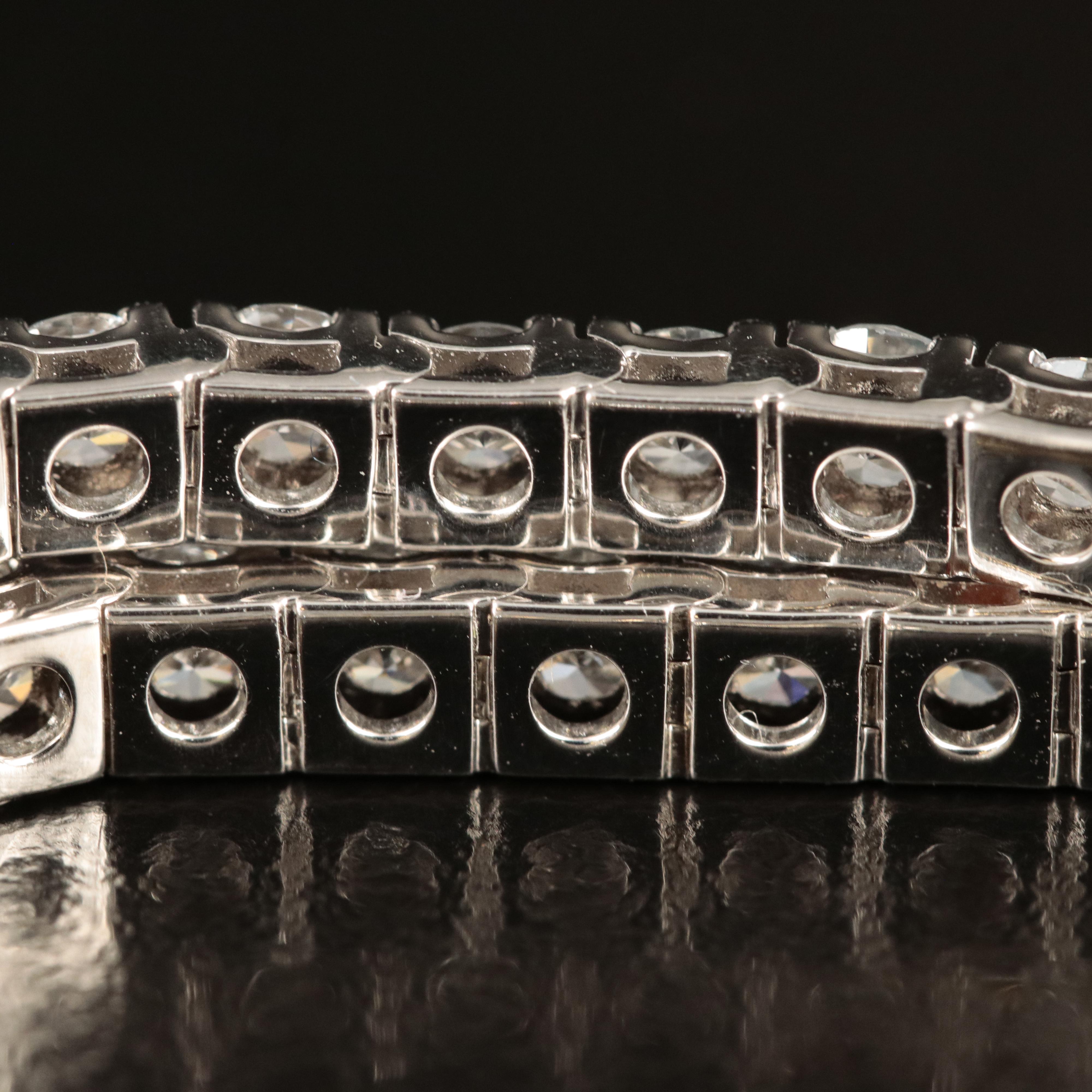 14K 7.00 CTW Lab Grown Diamond Bracelet